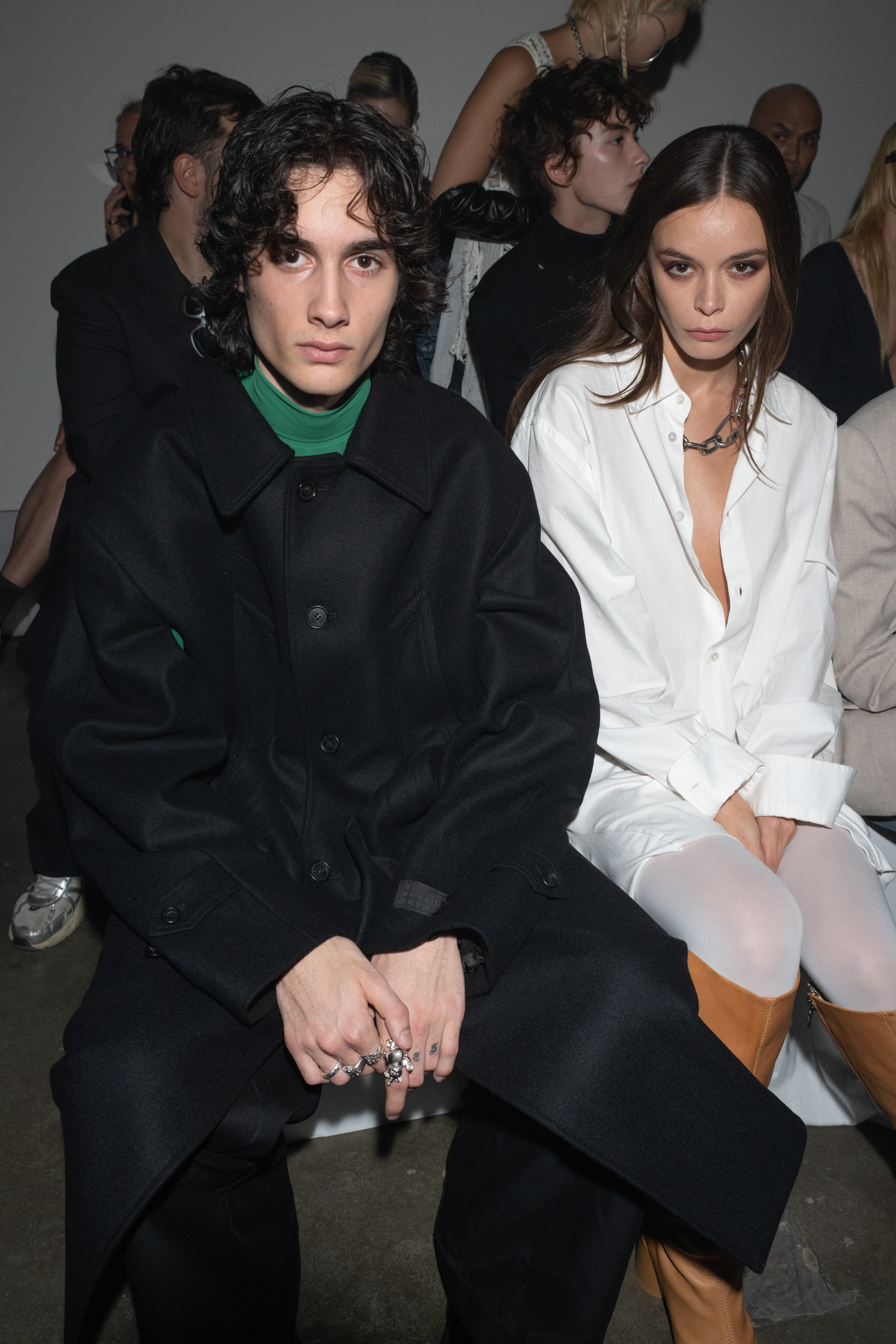 Mm6 Maison Margiela Spring 2025 Fashion Show Front Row