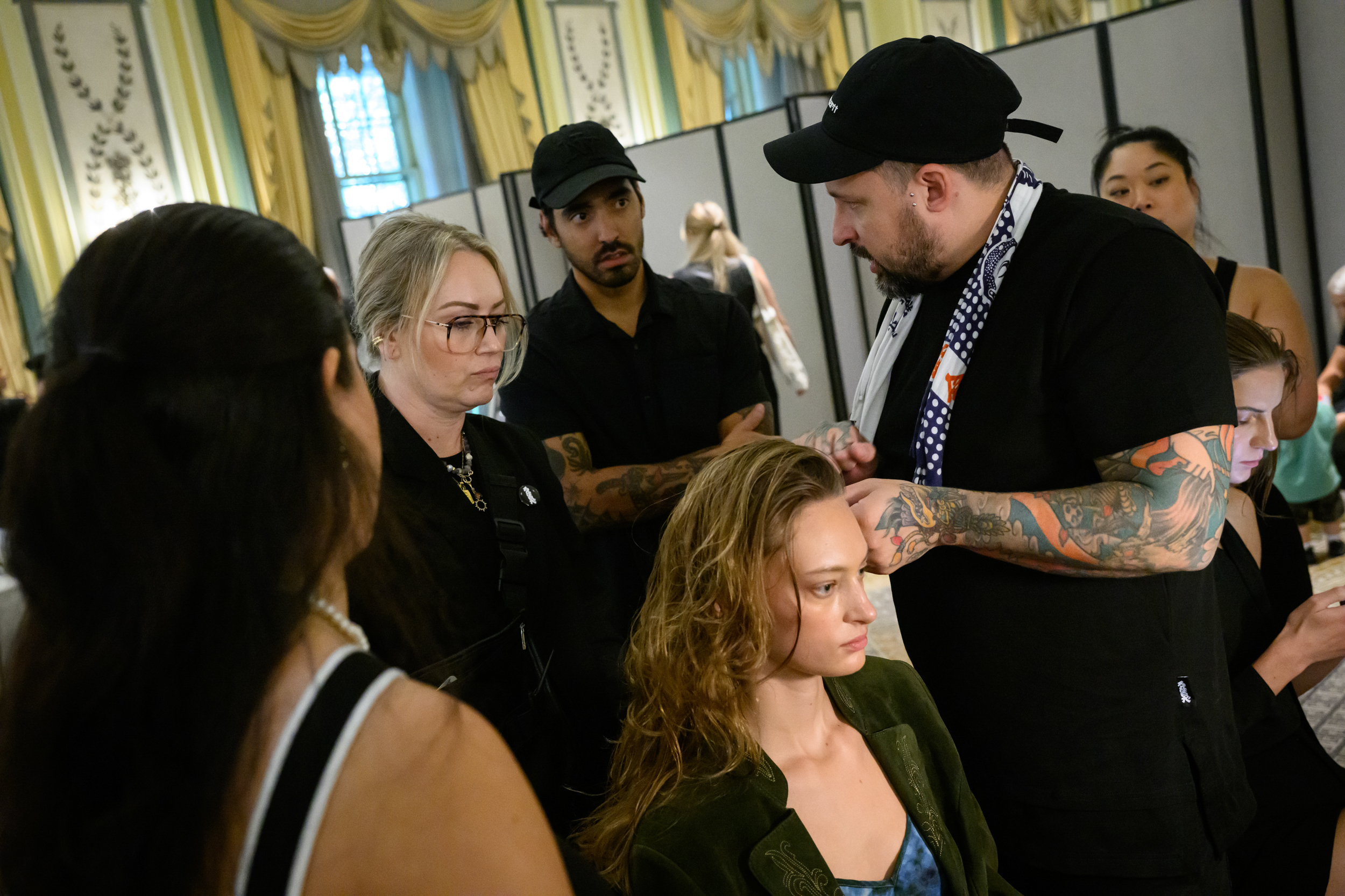 Bibhu Mohapatra Spring 2025 Fashion Show Backstage