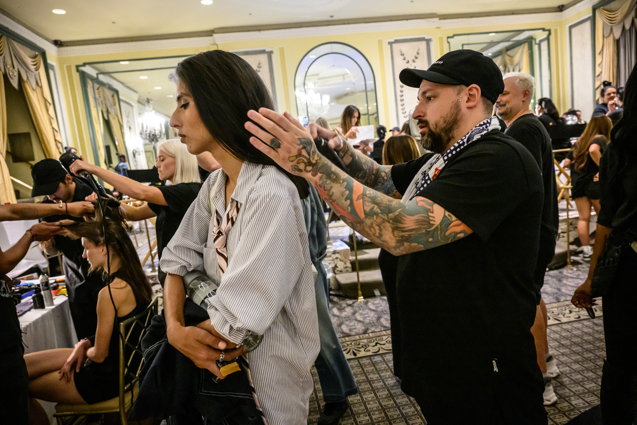 Bibhu Mohapatra Spring 2025 Fashion Show Backstage