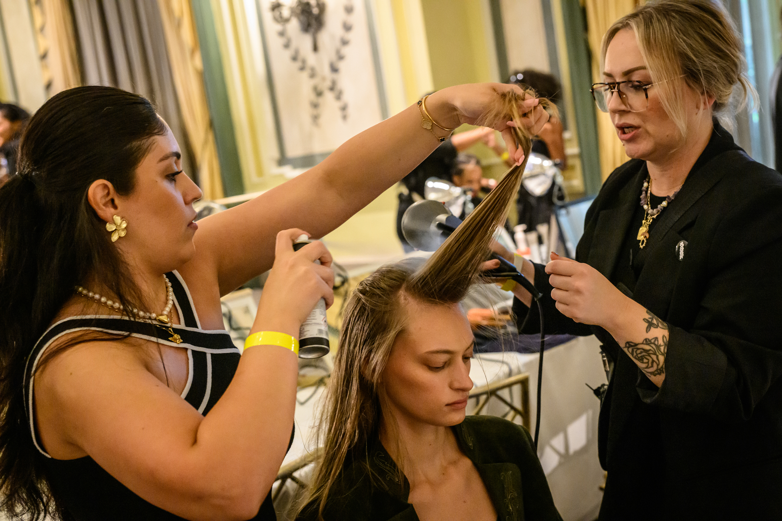 Bibhu Mohapatra Spring 2025 Fashion Show Backstage