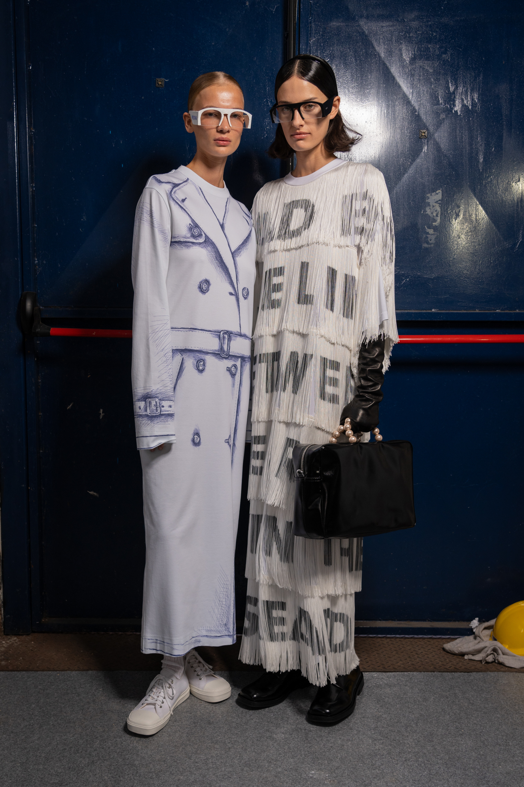 Moschino Spring 2025 Fashion Show Backstage