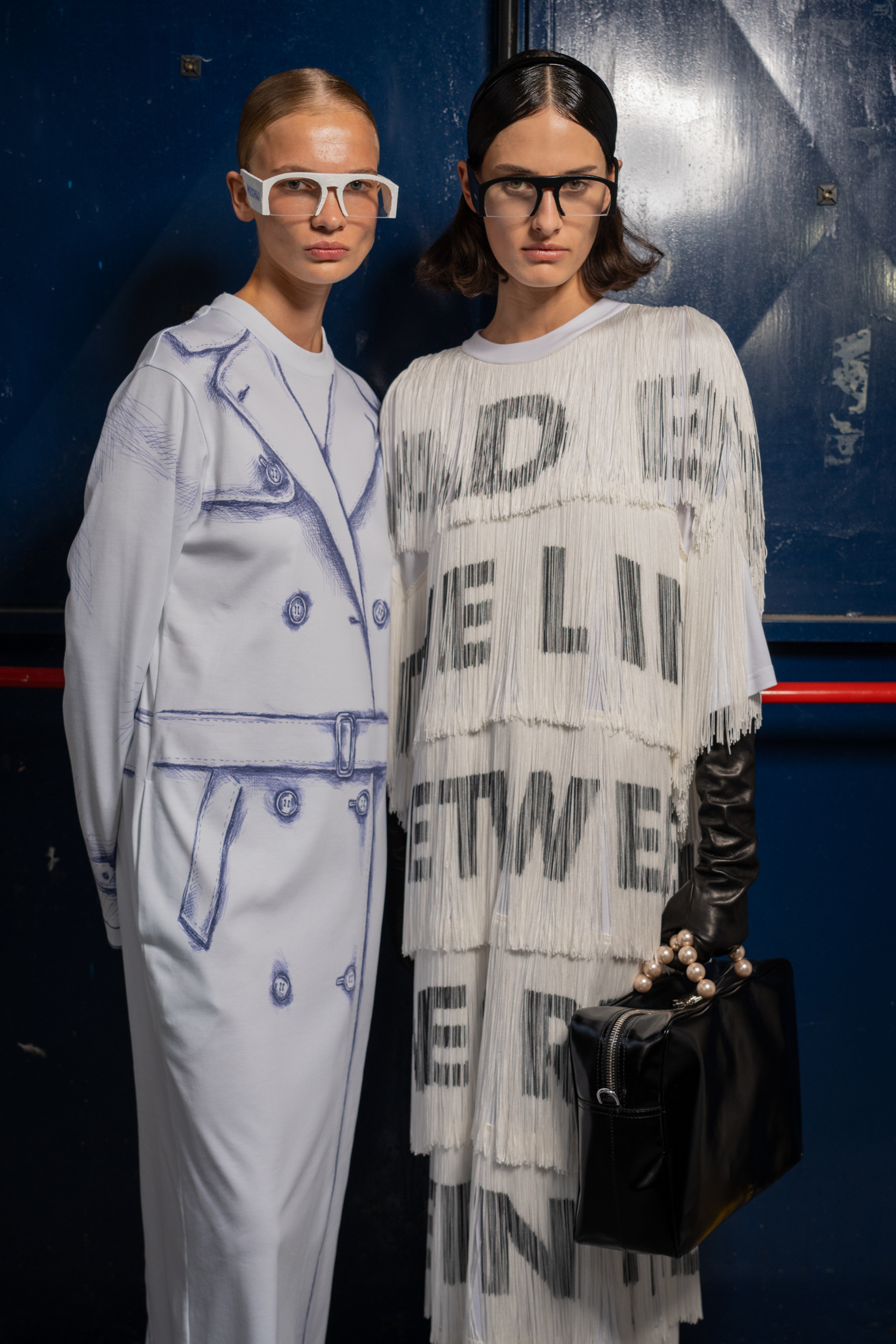 Moschino Spring 2025 Fashion Show Backstage