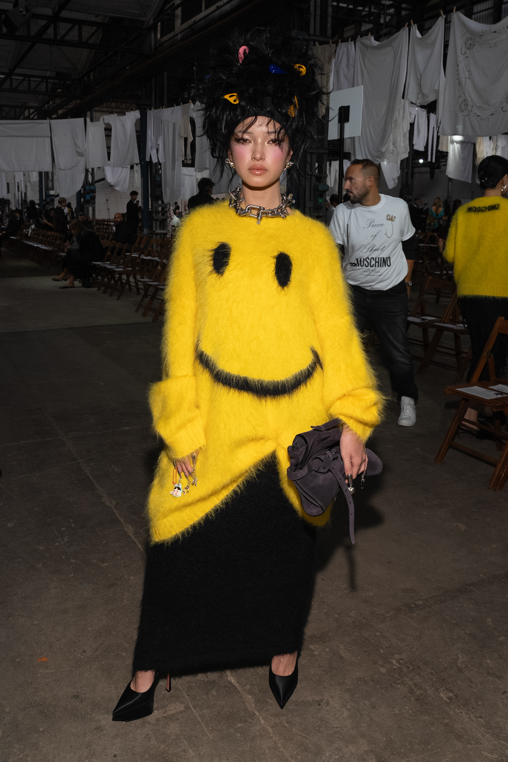 Moschino Spring 2025 Fashion Show Front Row