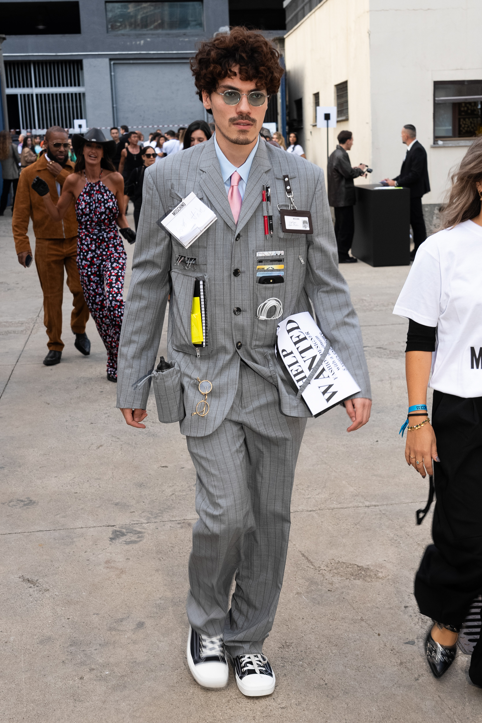 Moschino Spring 2025 Fashion Show Front Row