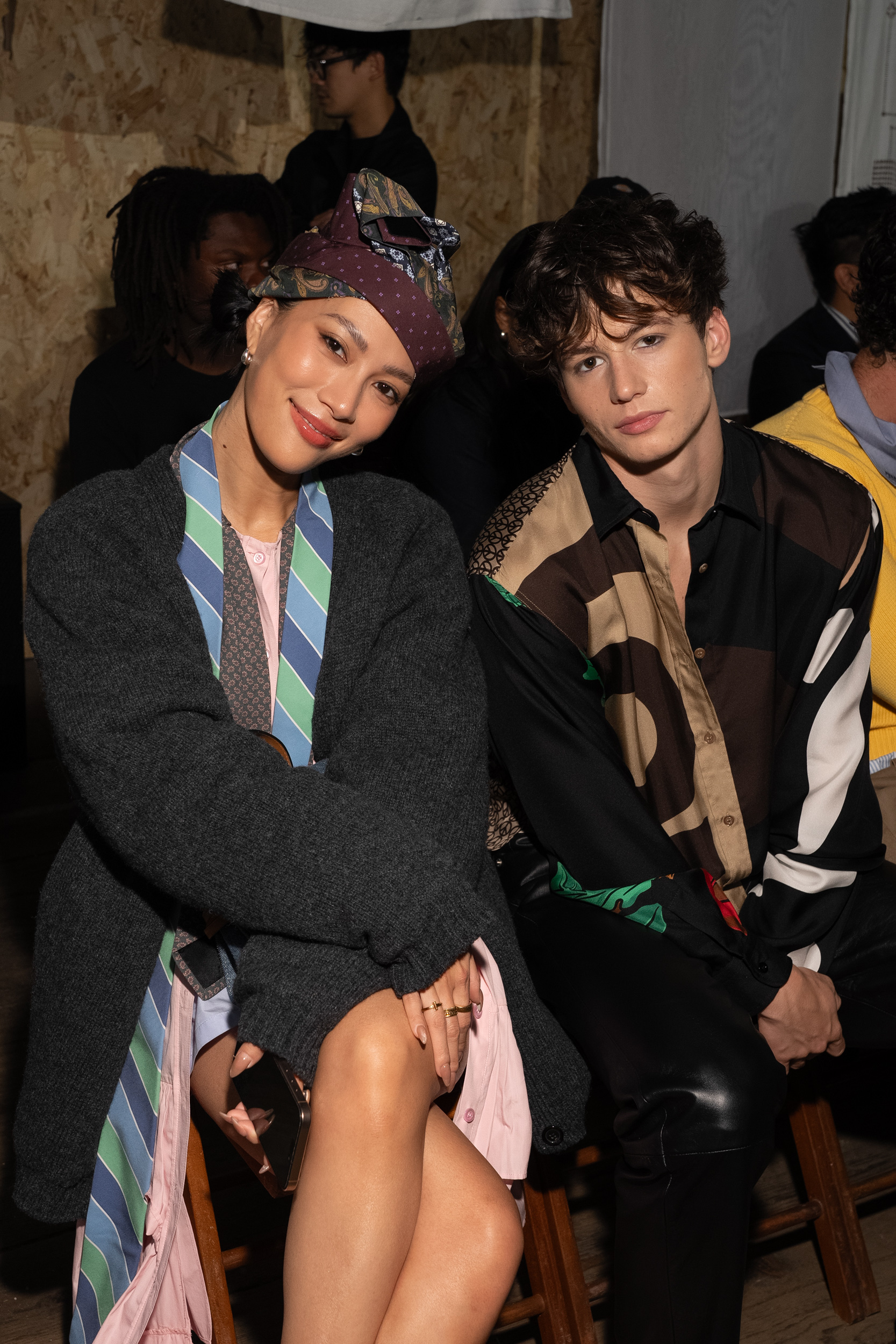 Moschino Spring 2025 Fashion Show Front Row