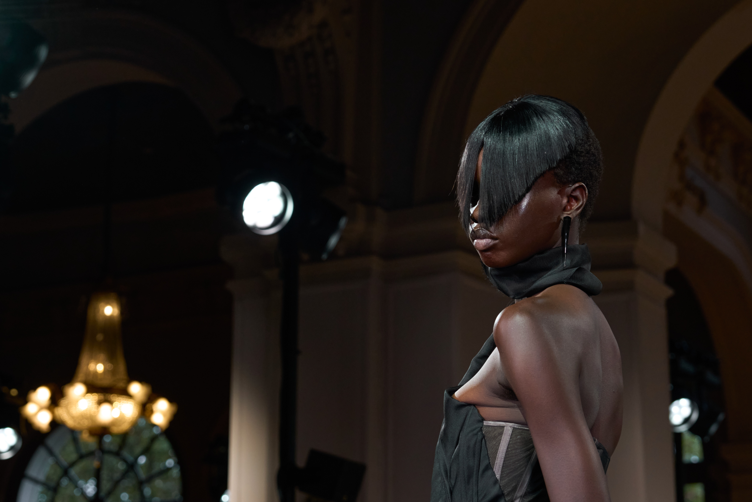 Mugler Spring 2025 Fashion Show Atmosphere