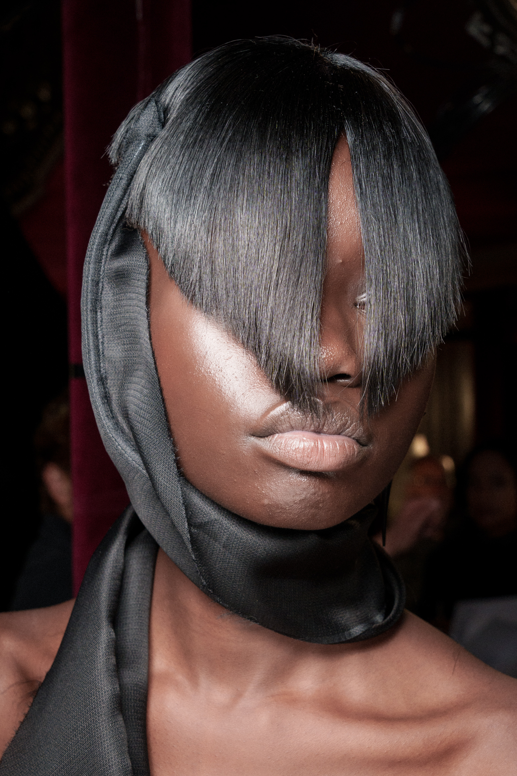 Mugler Spring 2025 Fashion Show Backstage