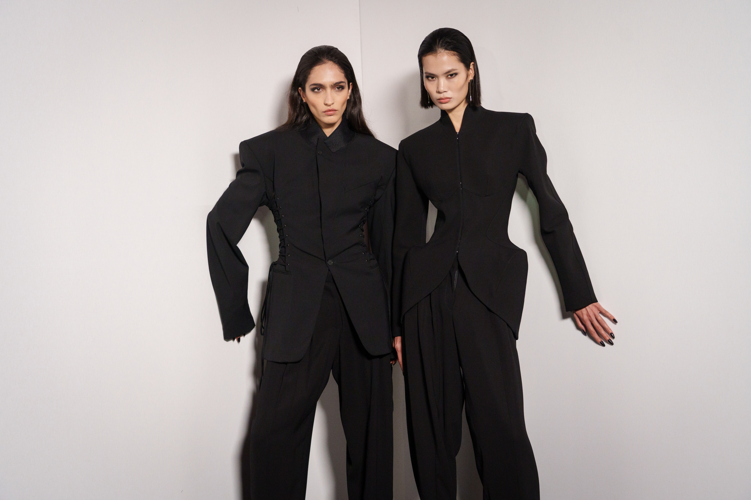 Mugler Spring 2025 Fashion Show Backstage