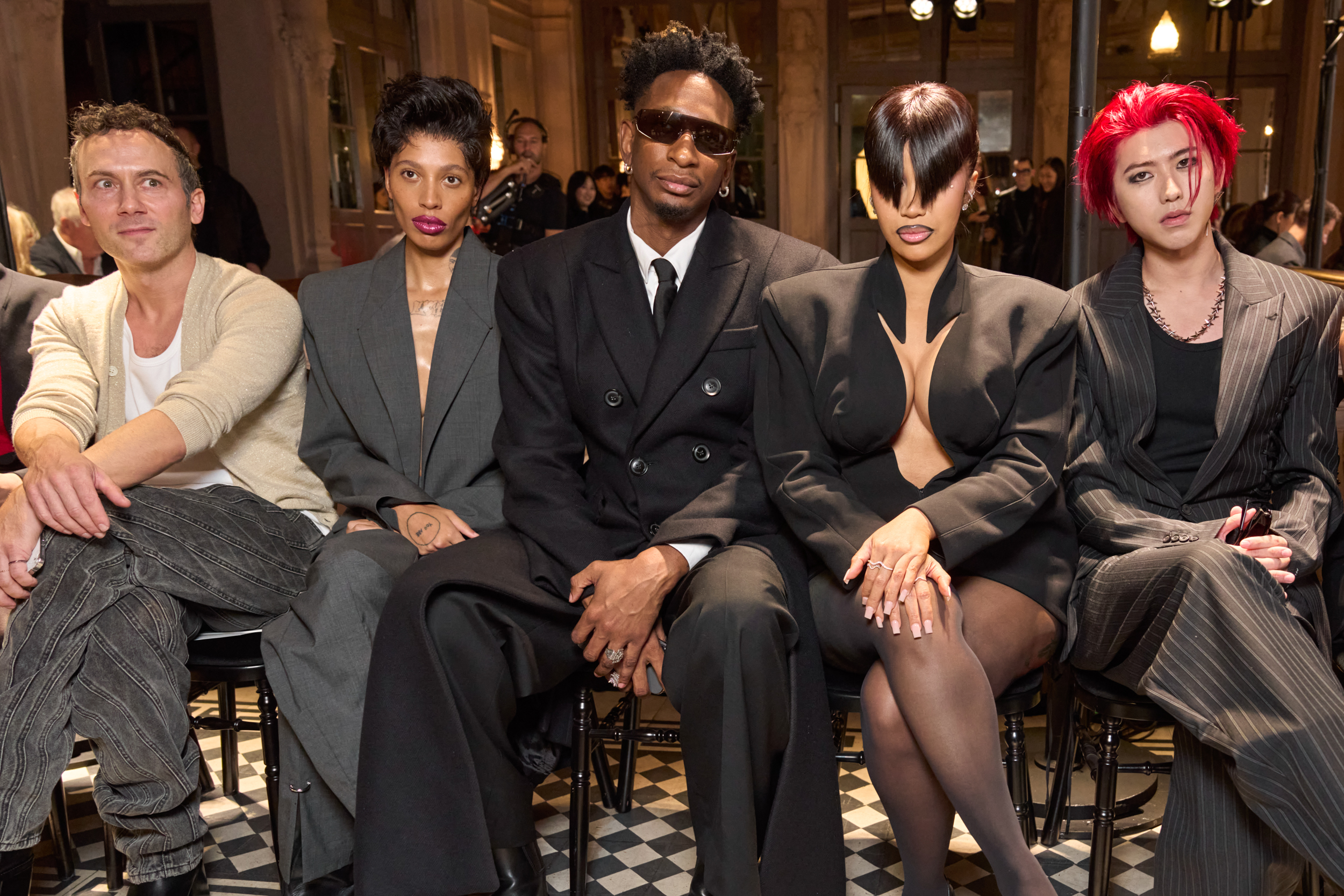 Mugler Spring 2025 Fashion Show Front Row