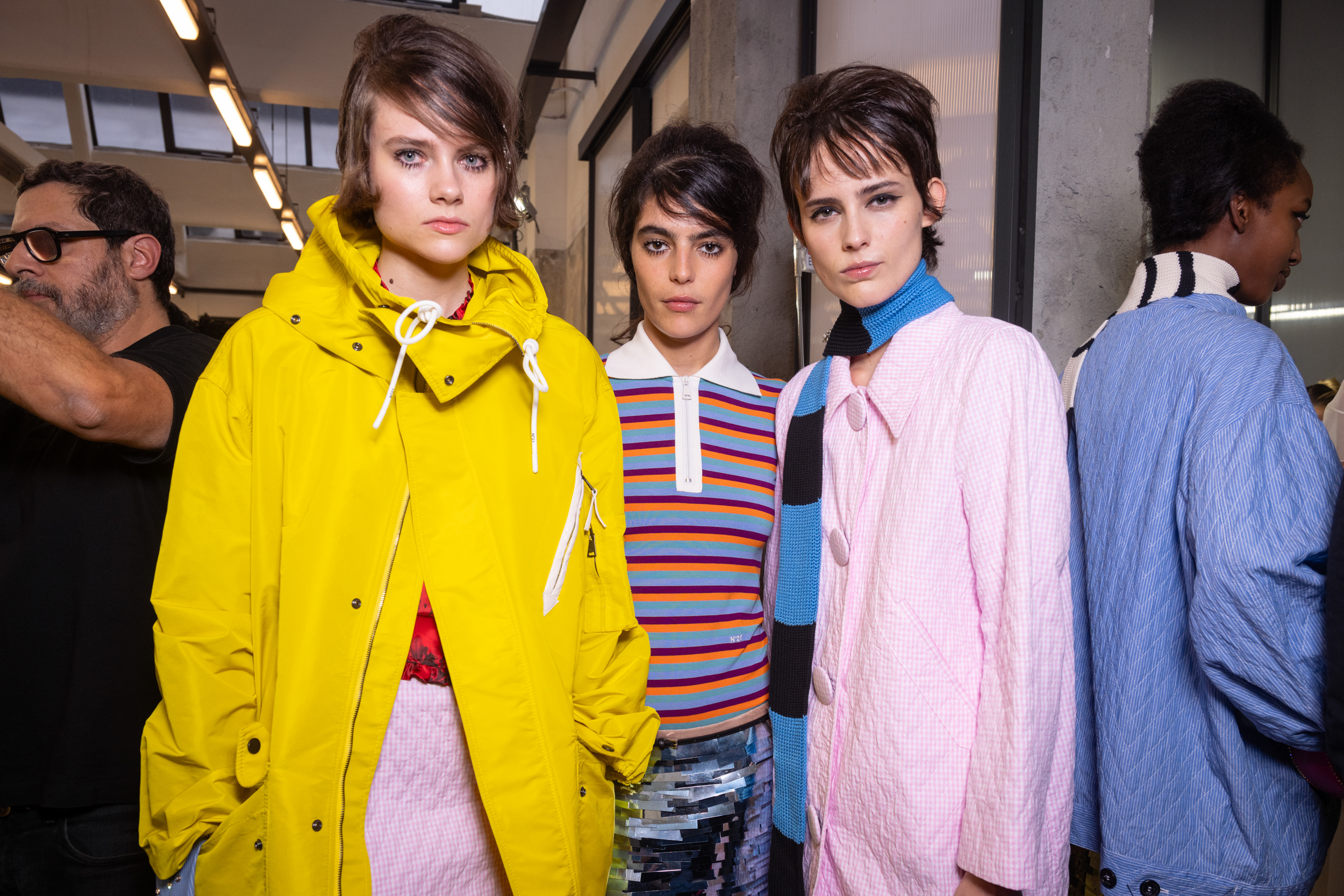 N 21 Spring 2025 Fashion Show Backstage