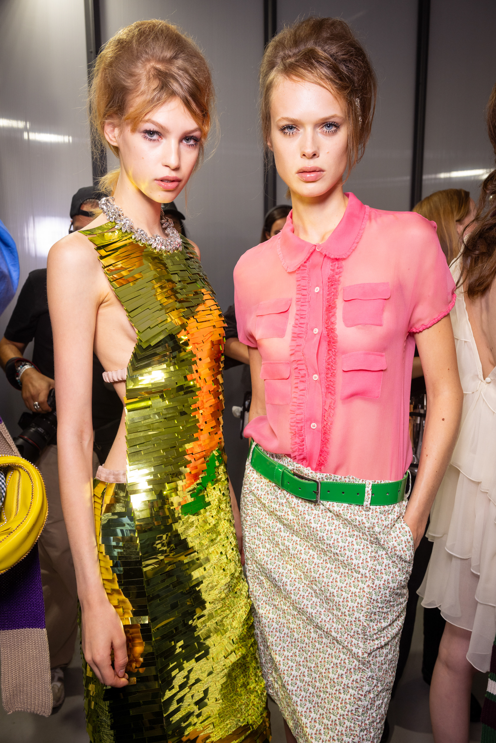 N 21 Spring 2025 Fashion Show Backstage