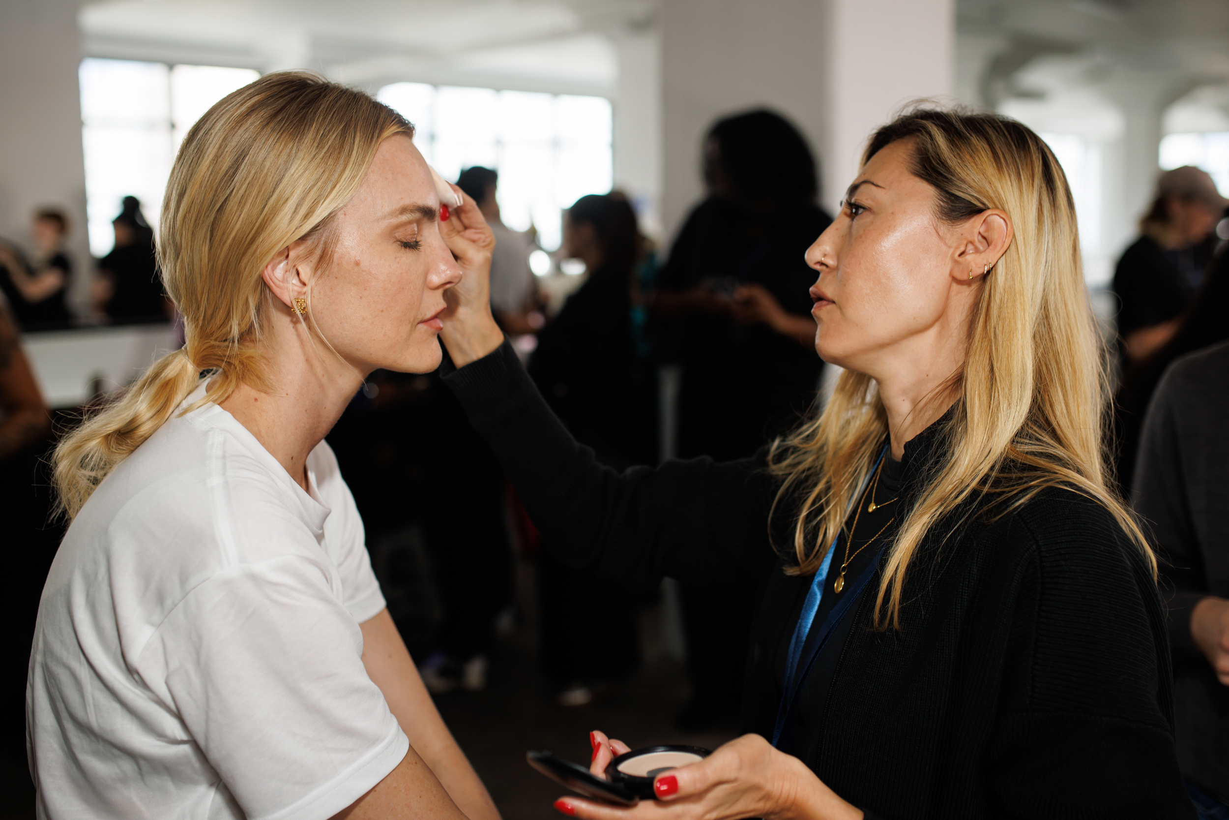 Nanushka Spring 2025 Fashion Show Backstage