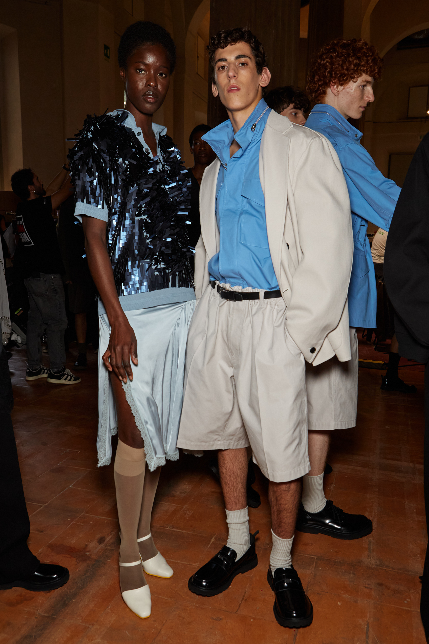 Onitsuka Tiger Spring 2025 Fashion Show Backstage