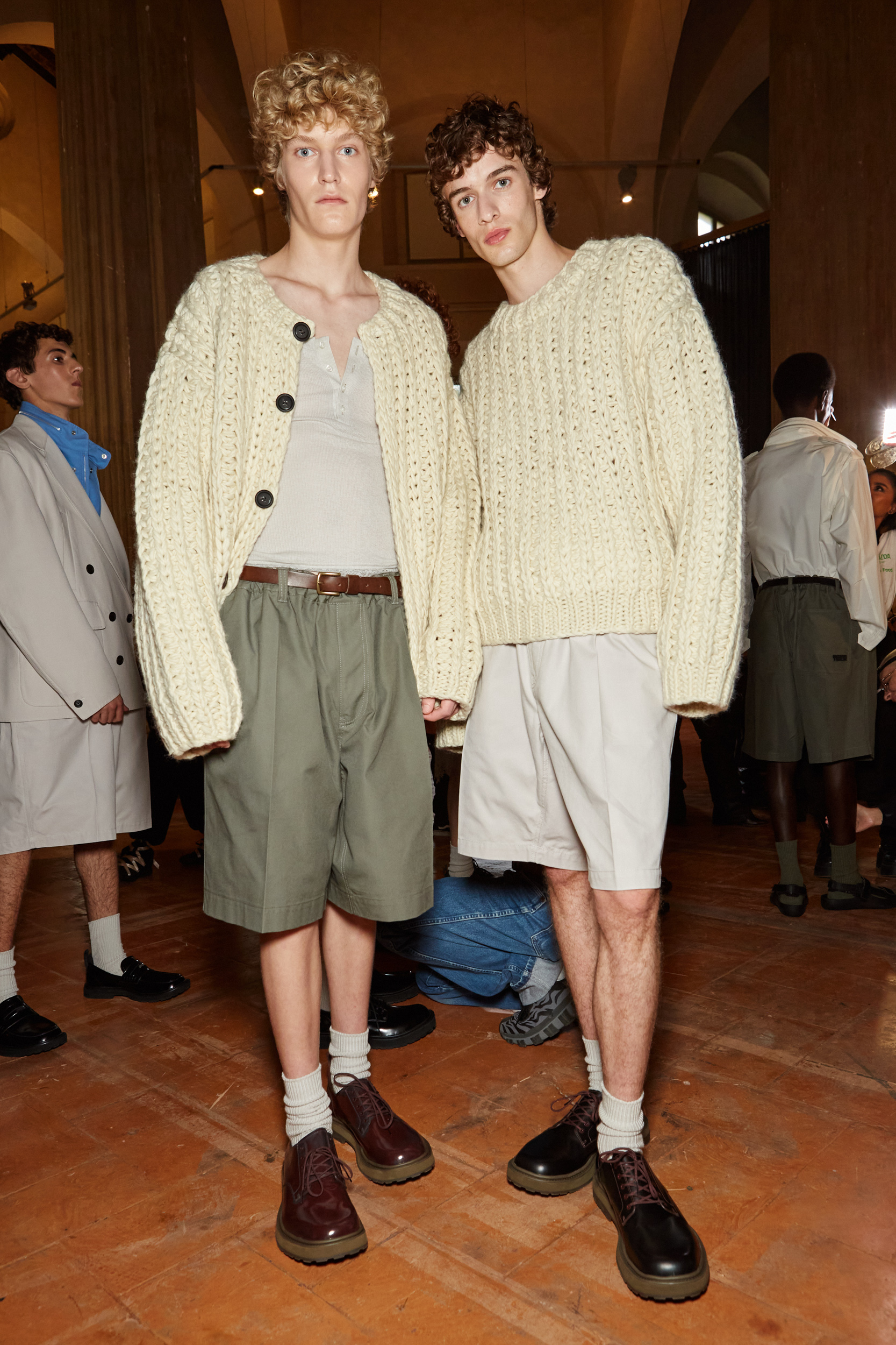 Onitsuka Tiger Spring 2025 Fashion Show Backstage