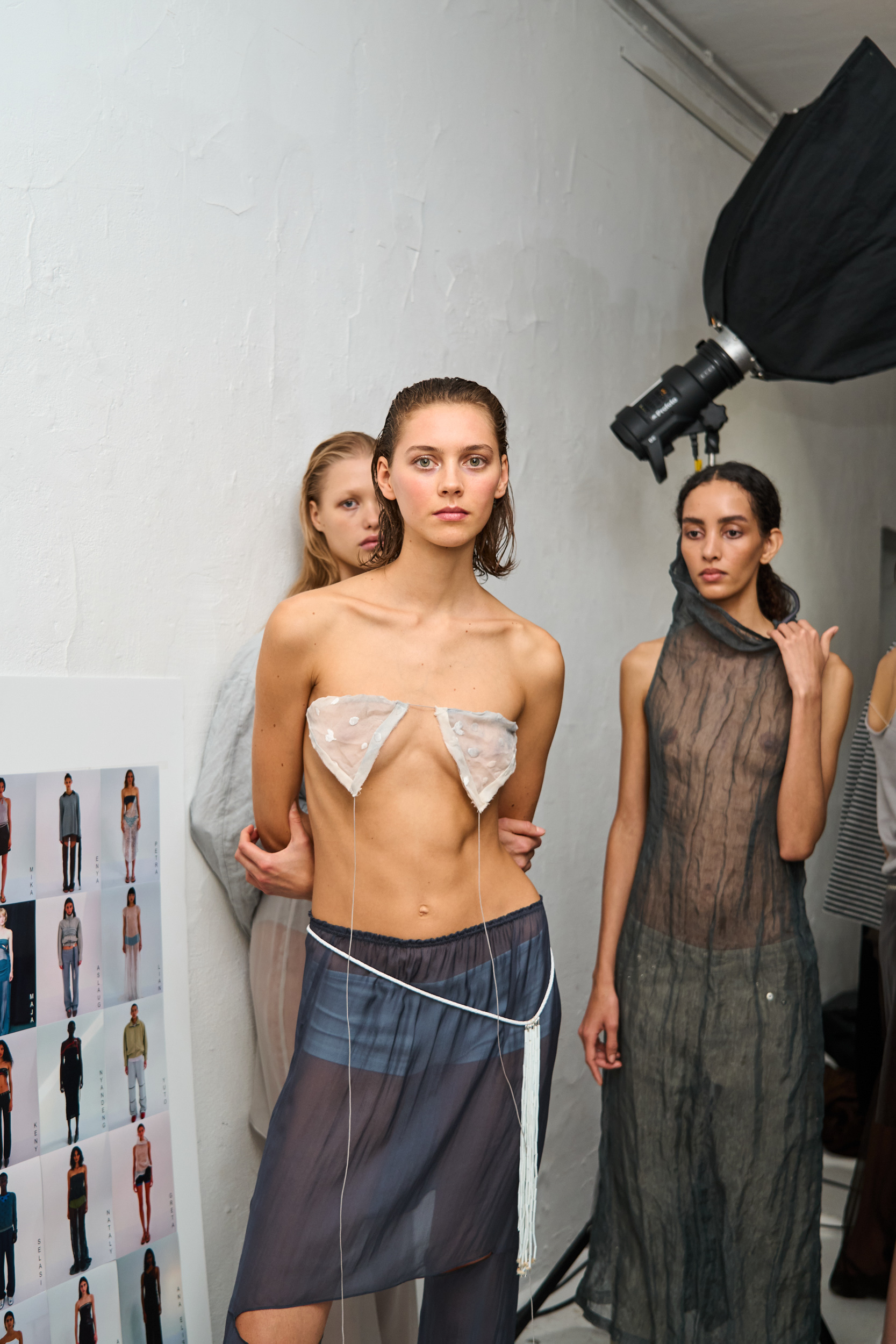 Paloma Wool Spring 2025 Fashion Show Backstage