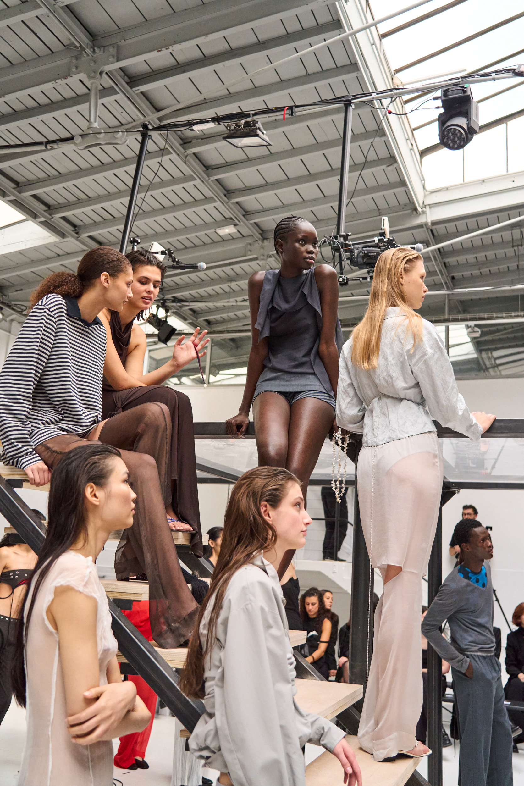 Paloma Wool Spring 2025 Fashion Show Backstage