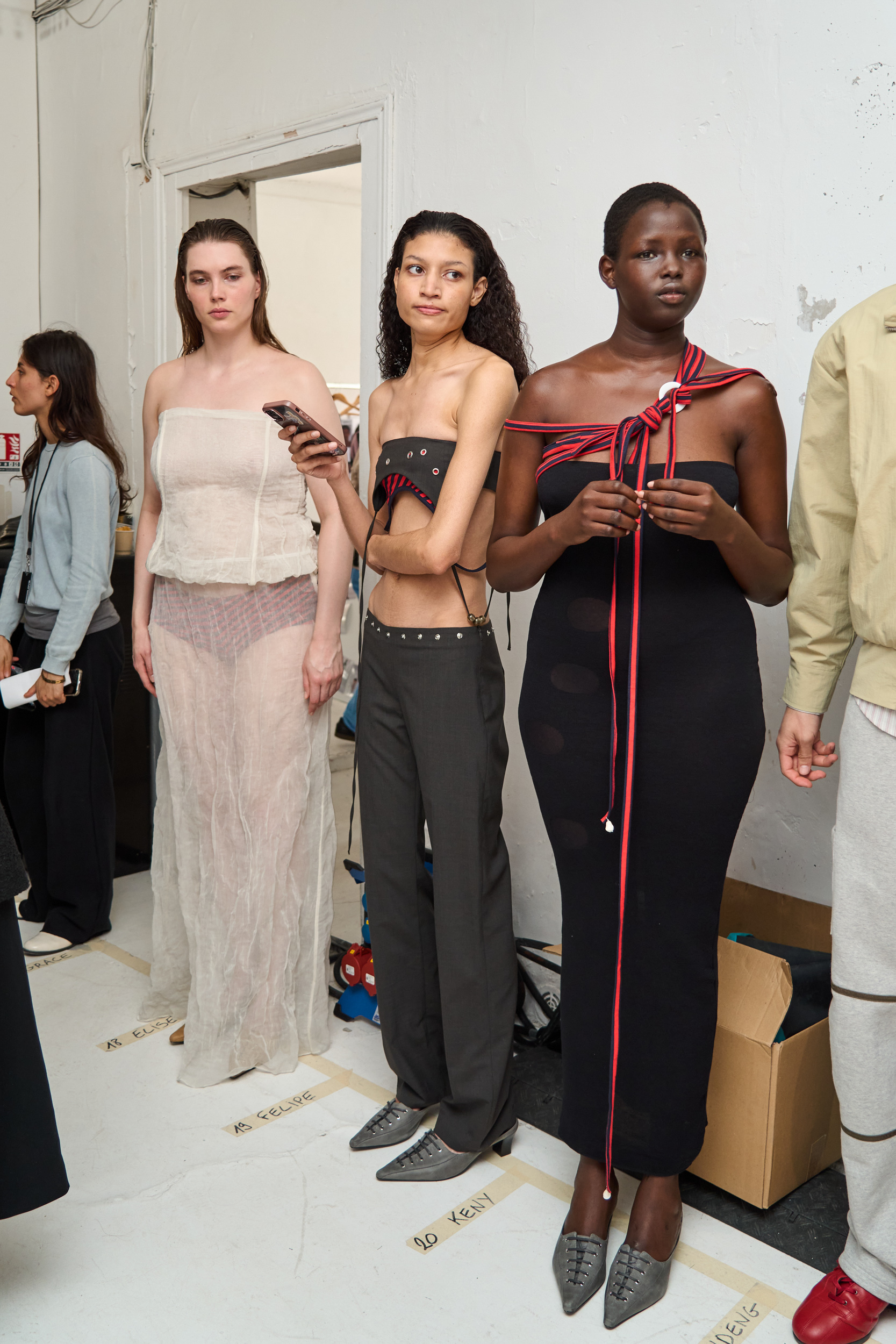 Paloma Wool Spring 2025 Fashion Show Backstage