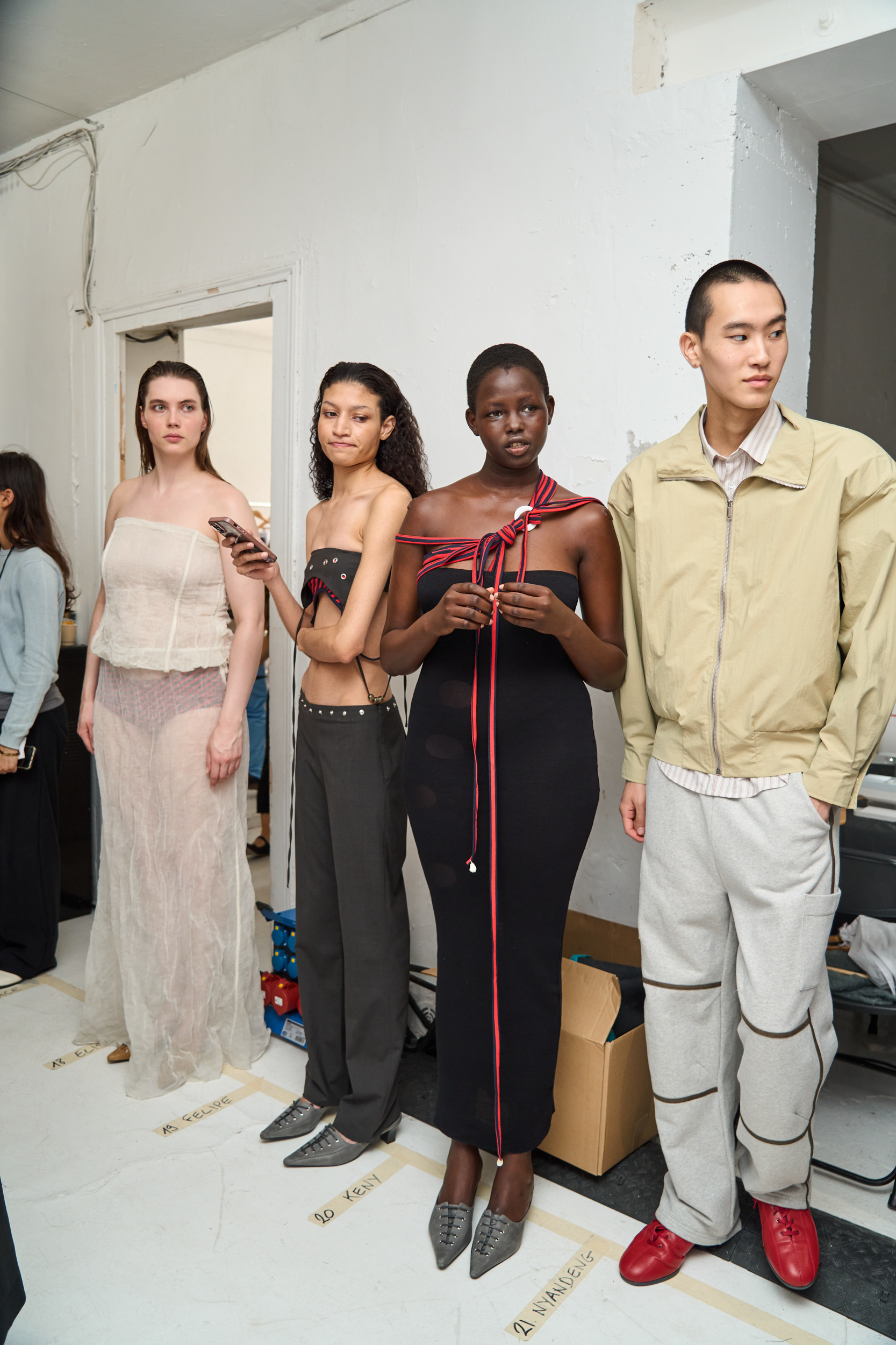 Paloma Wool Spring 2025 Fashion Show Backstage