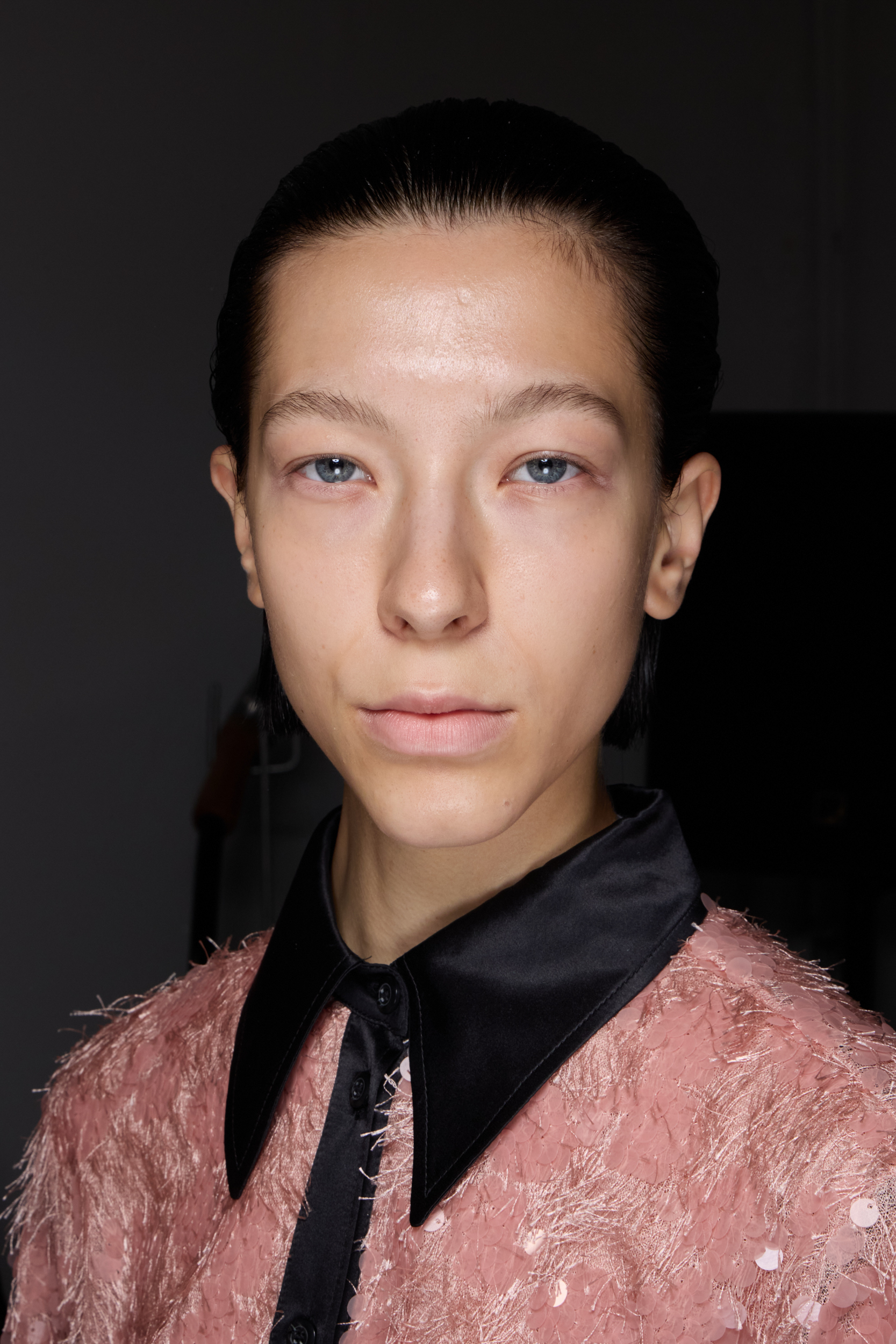 Niccolo Pasqualetti Spring 2025 Fashion Show Backstage