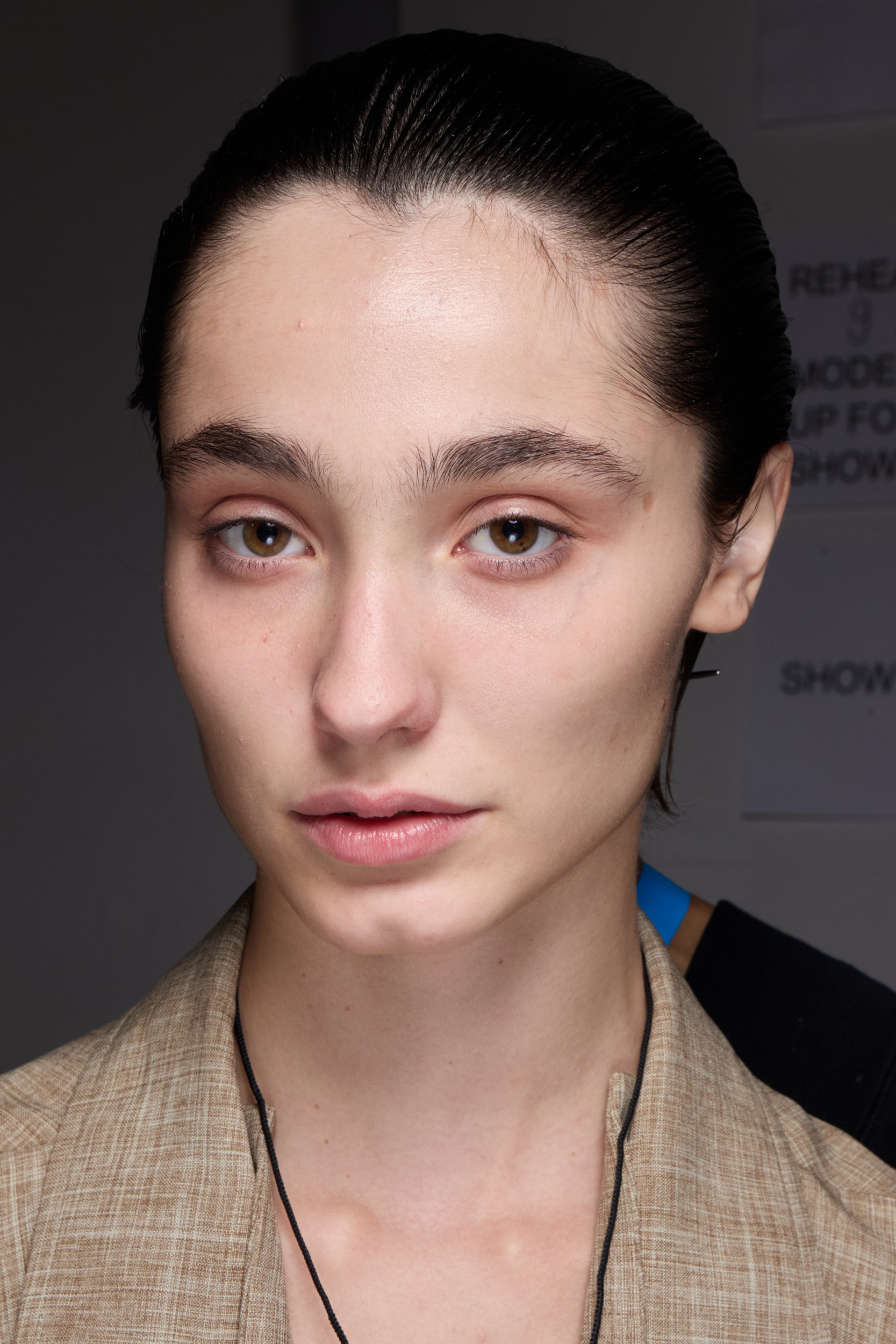 Niccolo Pasqualetti Spring 2025 Fashion Show Backstage