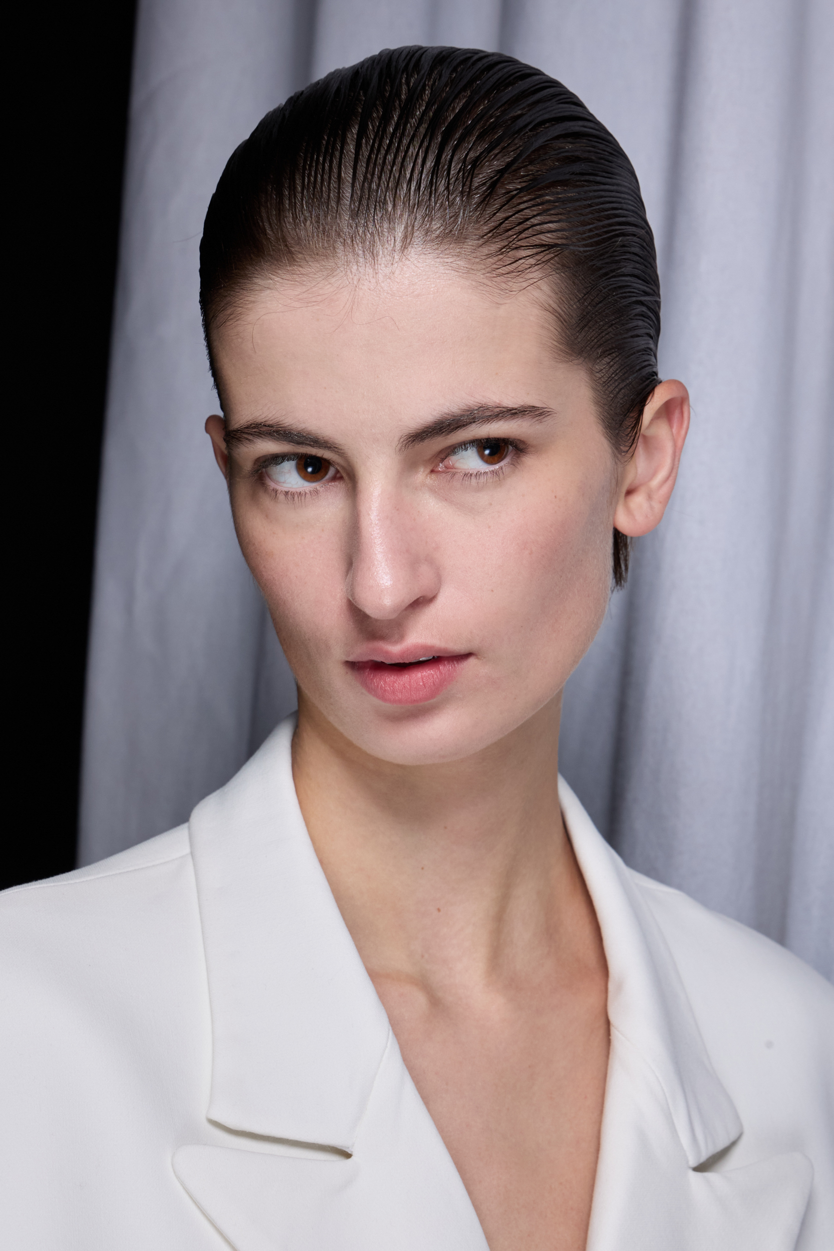 Niccolo Pasqualetti Spring 2025 Fashion Show Backstage