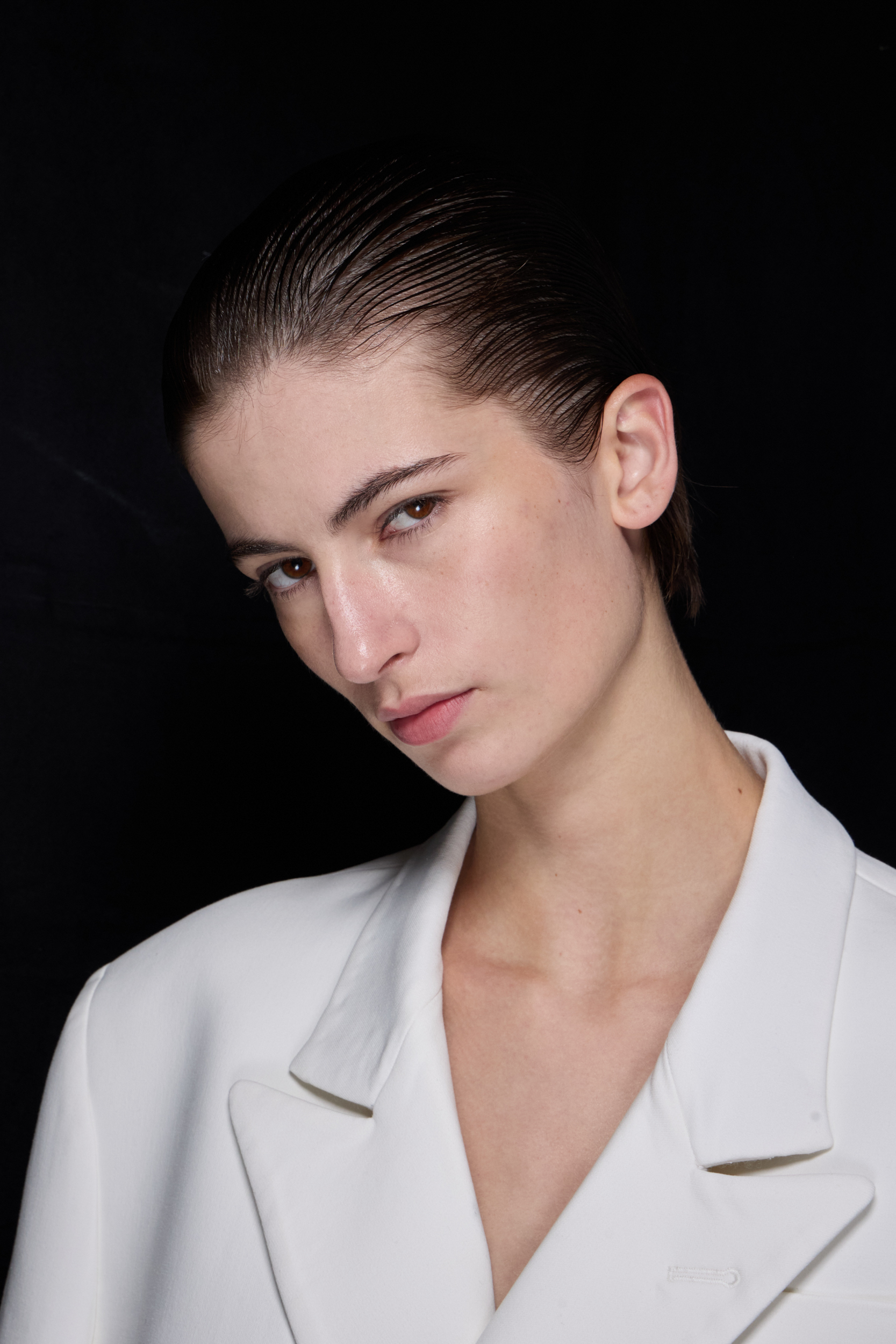 Niccolo Pasqualetti Spring 2025 Fashion Show Backstage