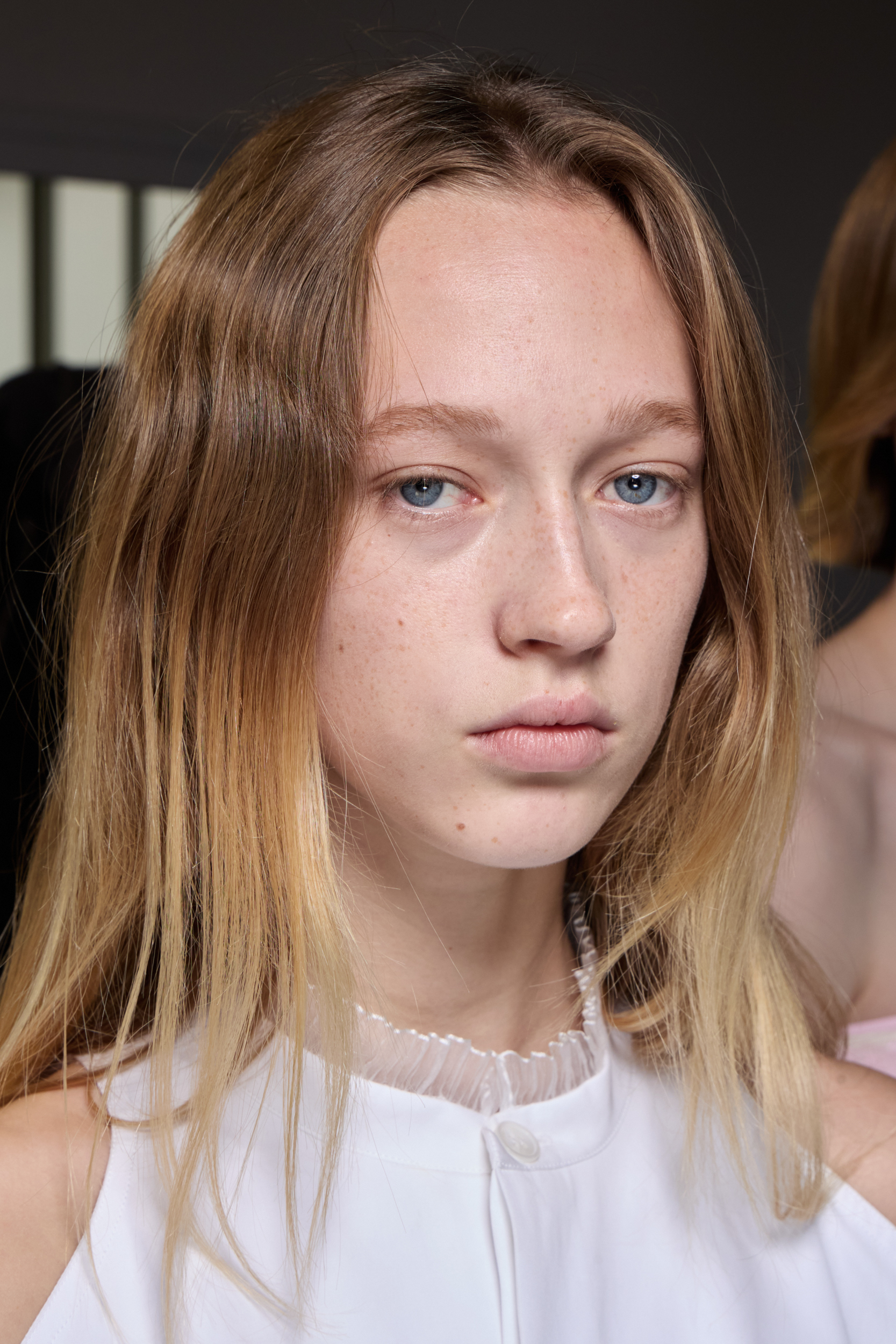 Niccolo Pasqualetti Spring 2025 Fashion Show Backstage