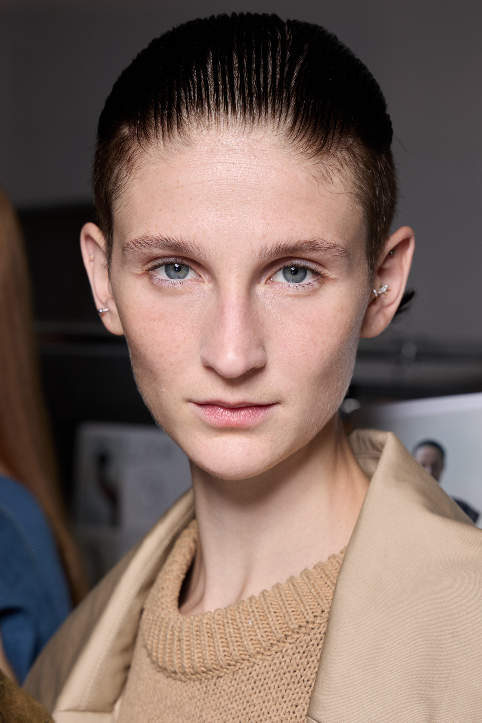 Niccolo Pasqualetti Spring 2025 Fashion Show Backstage