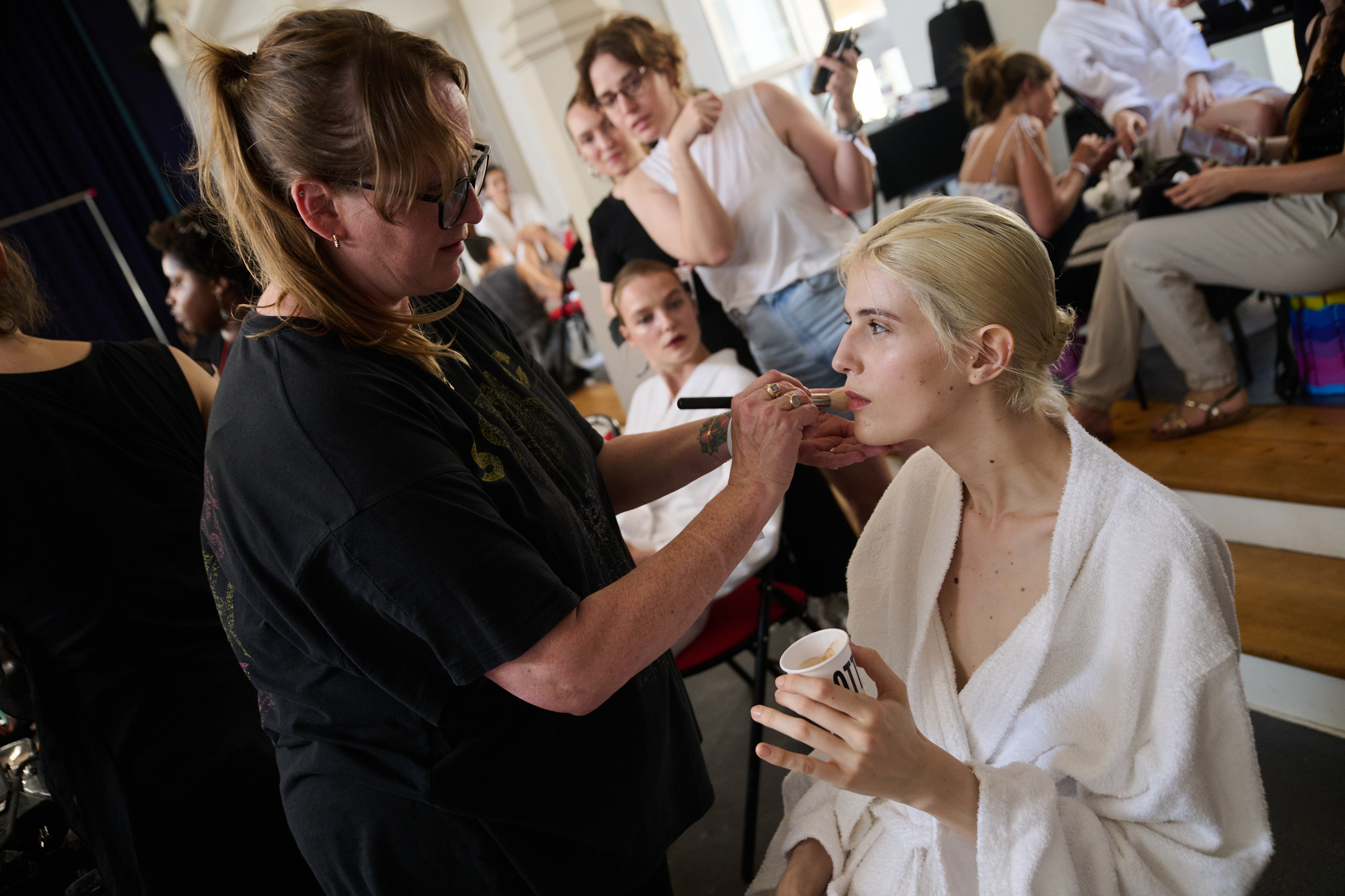 Patou Spring 2025 Fashion Show Backstage