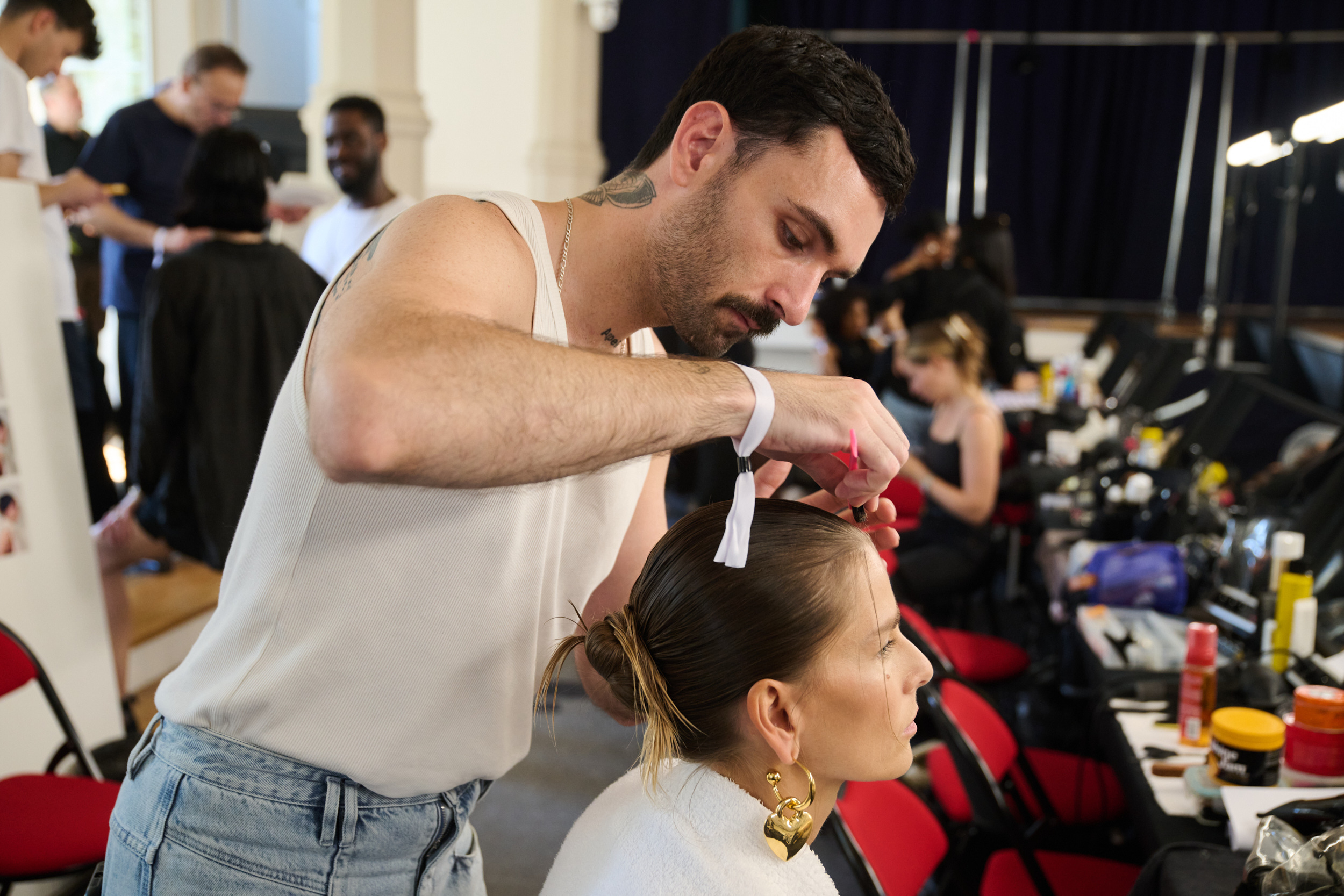 Patou Spring 2025 Fashion Show Backstage