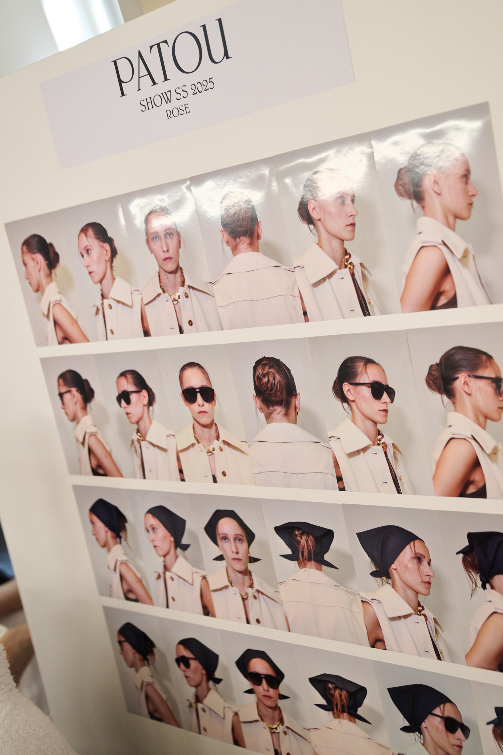 Patou Spring 2025 Fashion Show Backstage