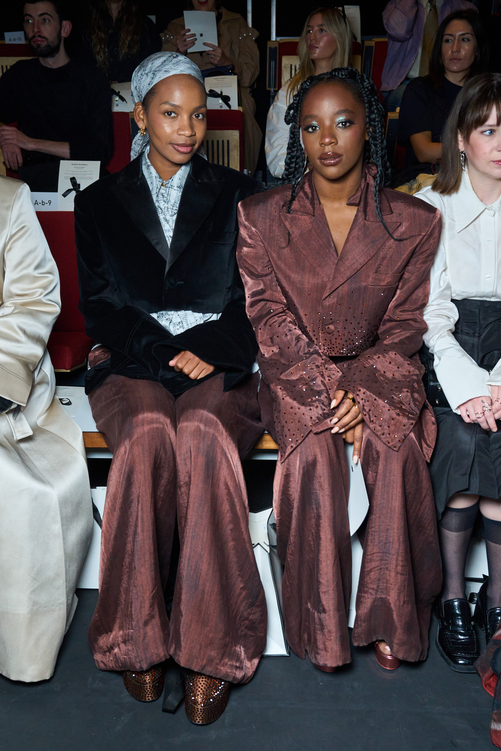 Patrick Mcdowell Spring 2025 Fashion Show Front Row