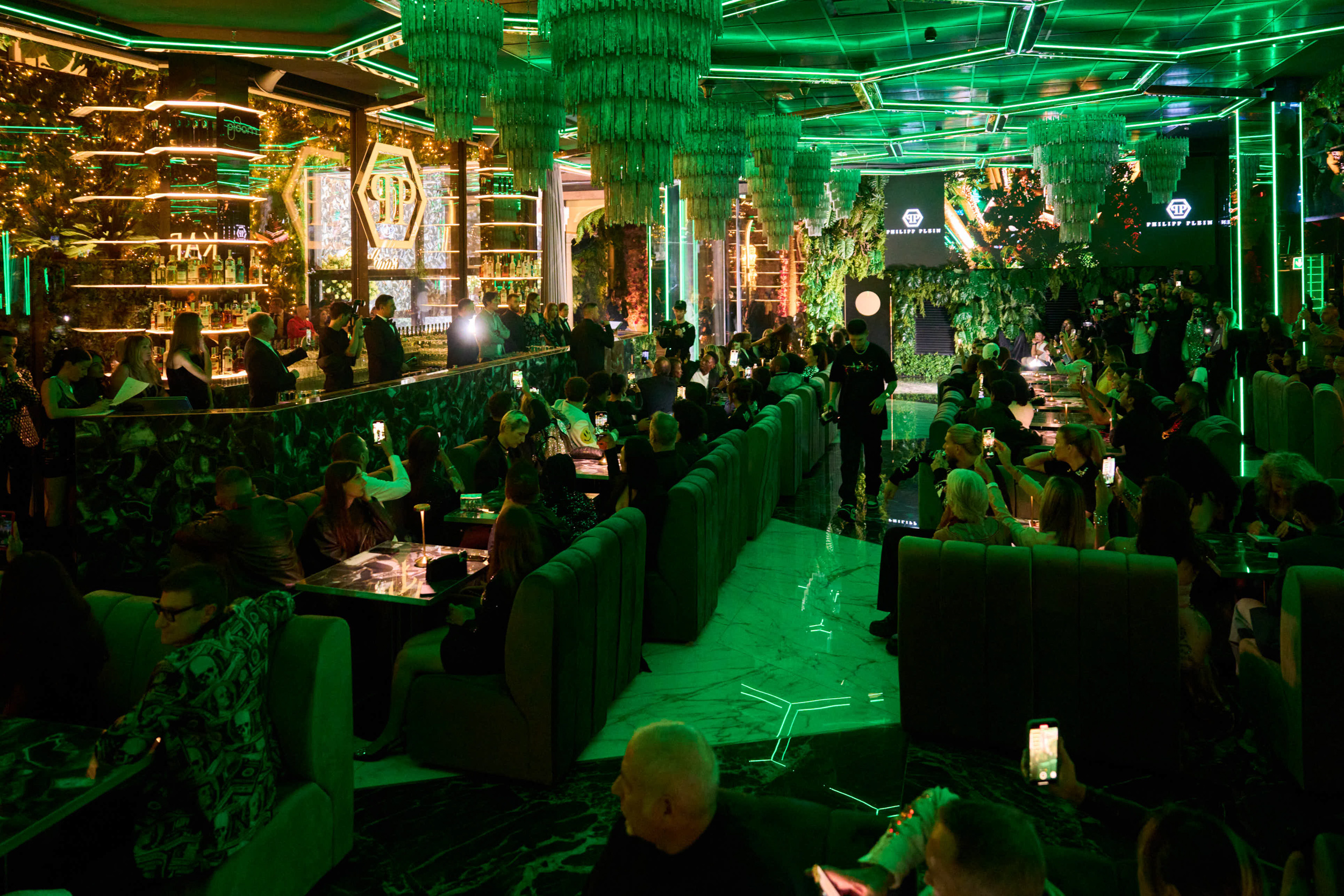 Philipp Plein Spring 2025 Fashion Show Atmosphere