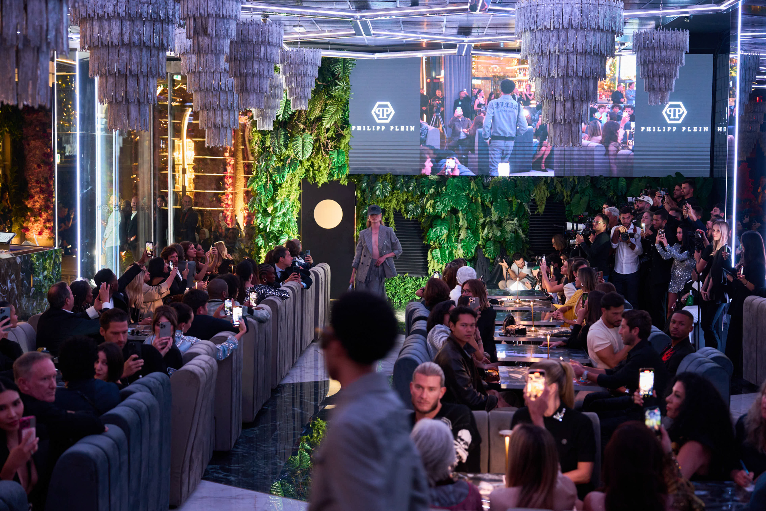 Philipp Plein Spring 2025 Fashion Show Atmosphere