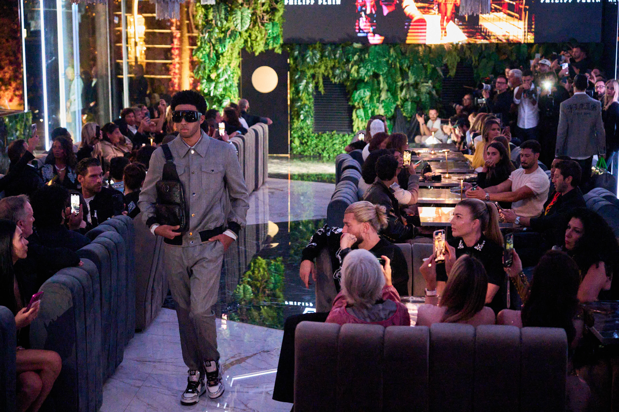 Philipp Plein Spring 2025 Fashion Show Atmosphere