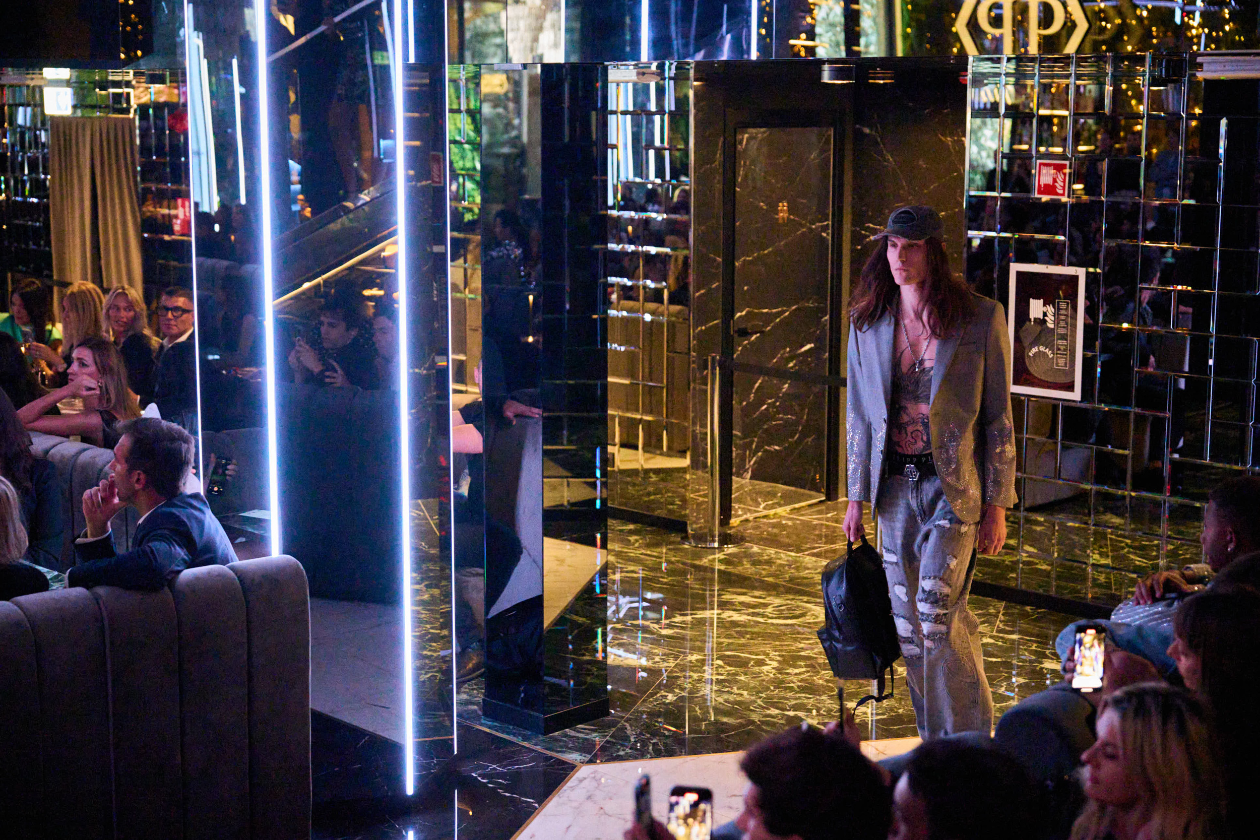 Philipp Plein Spring 2025 Fashion Show Atmosphere