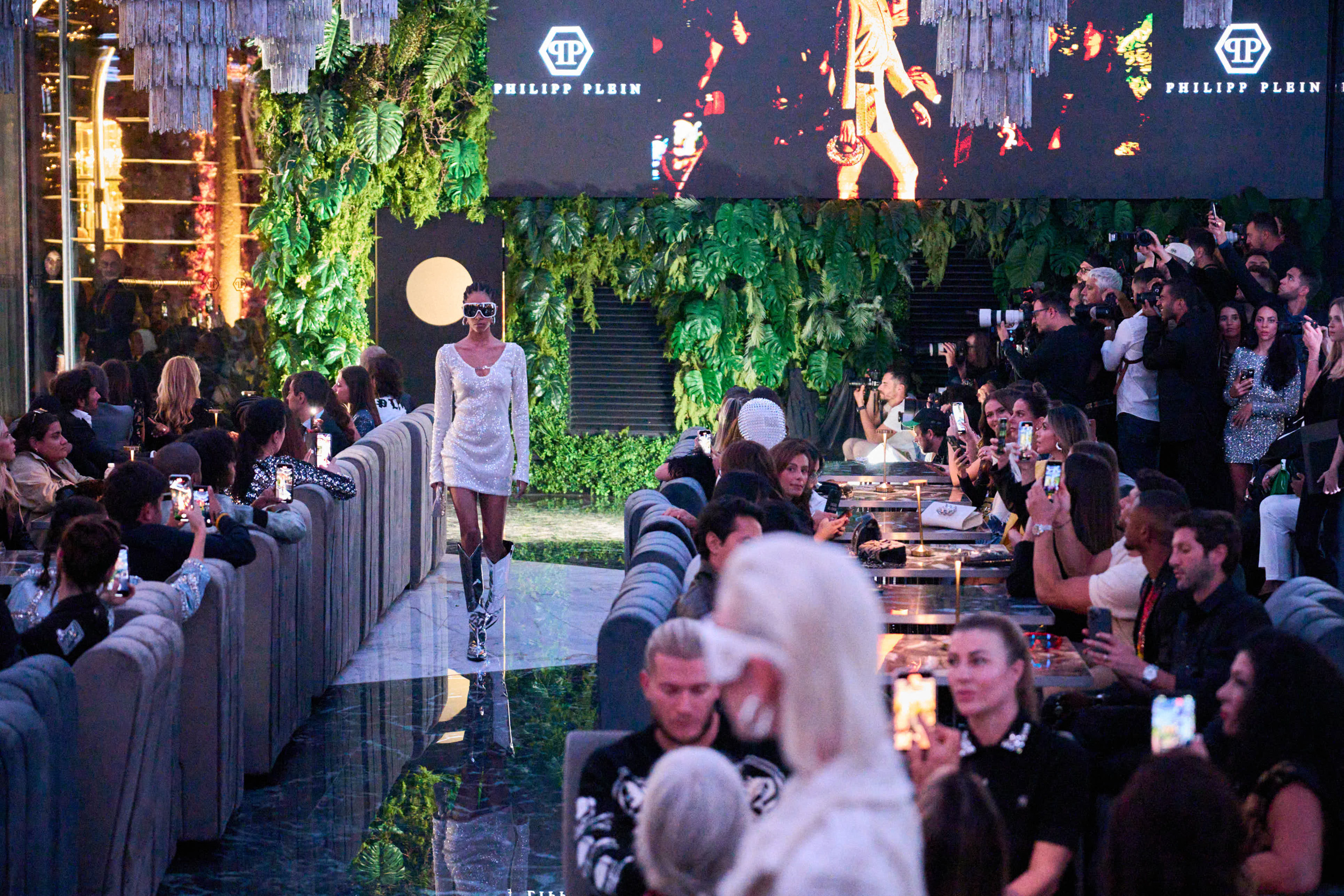 Philipp Plein Spring 2025 Fashion Show Atmosphere