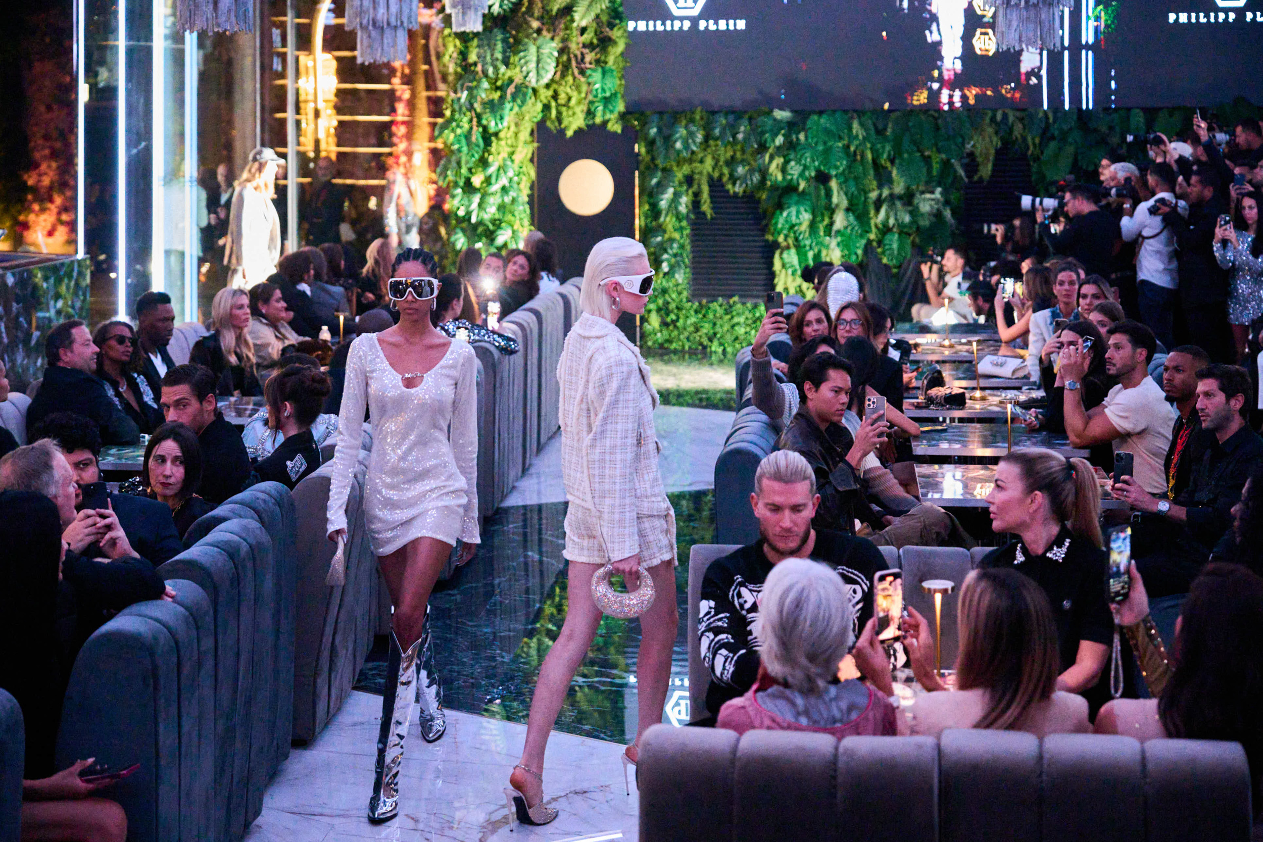 Philipp Plein Spring 2025 Fashion Show Atmosphere