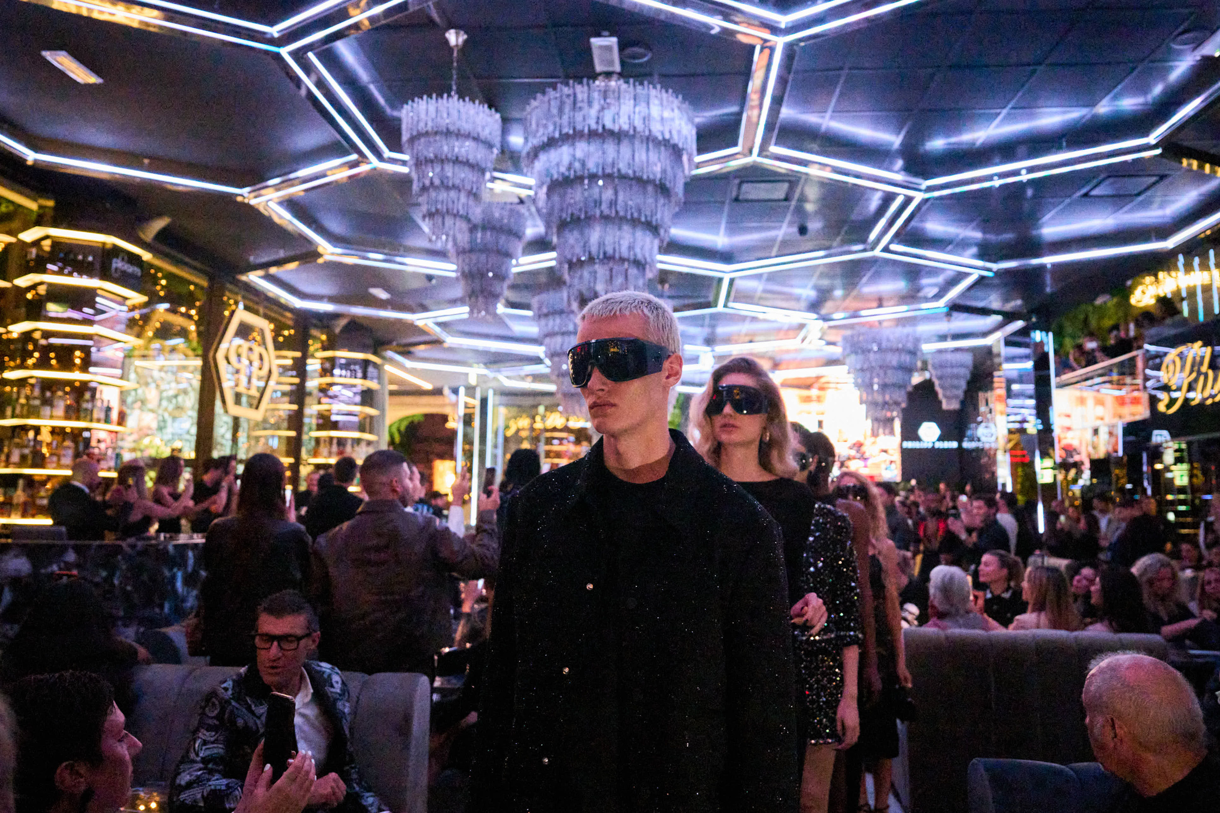 Philipp Plein Spring 2025 Fashion Show Atmosphere