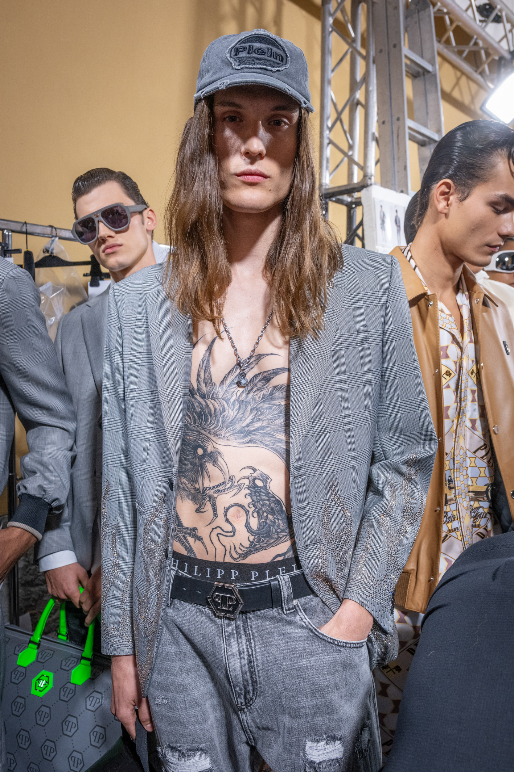 Philipp Plein Spring 2025 Fashion Show Backstage