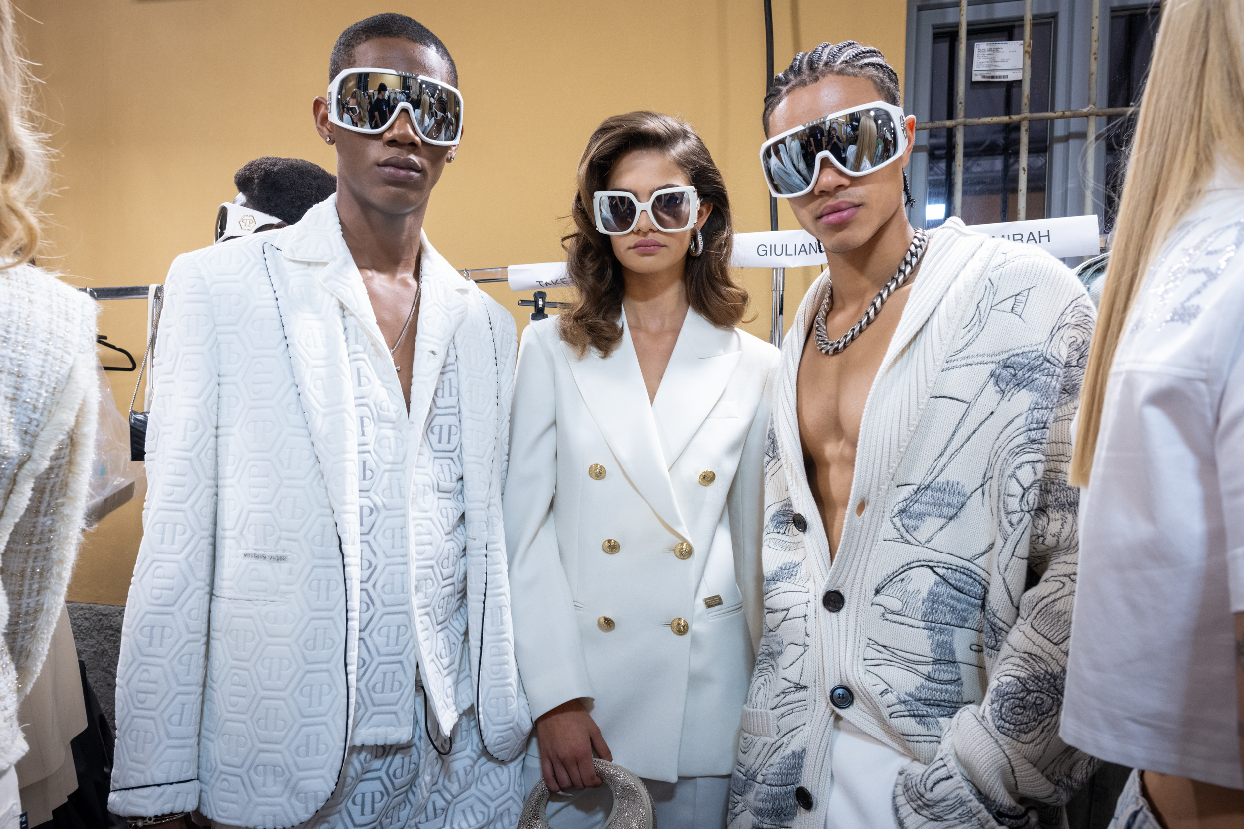 Philipp Plein Spring 2025 Fashion Show Backstage