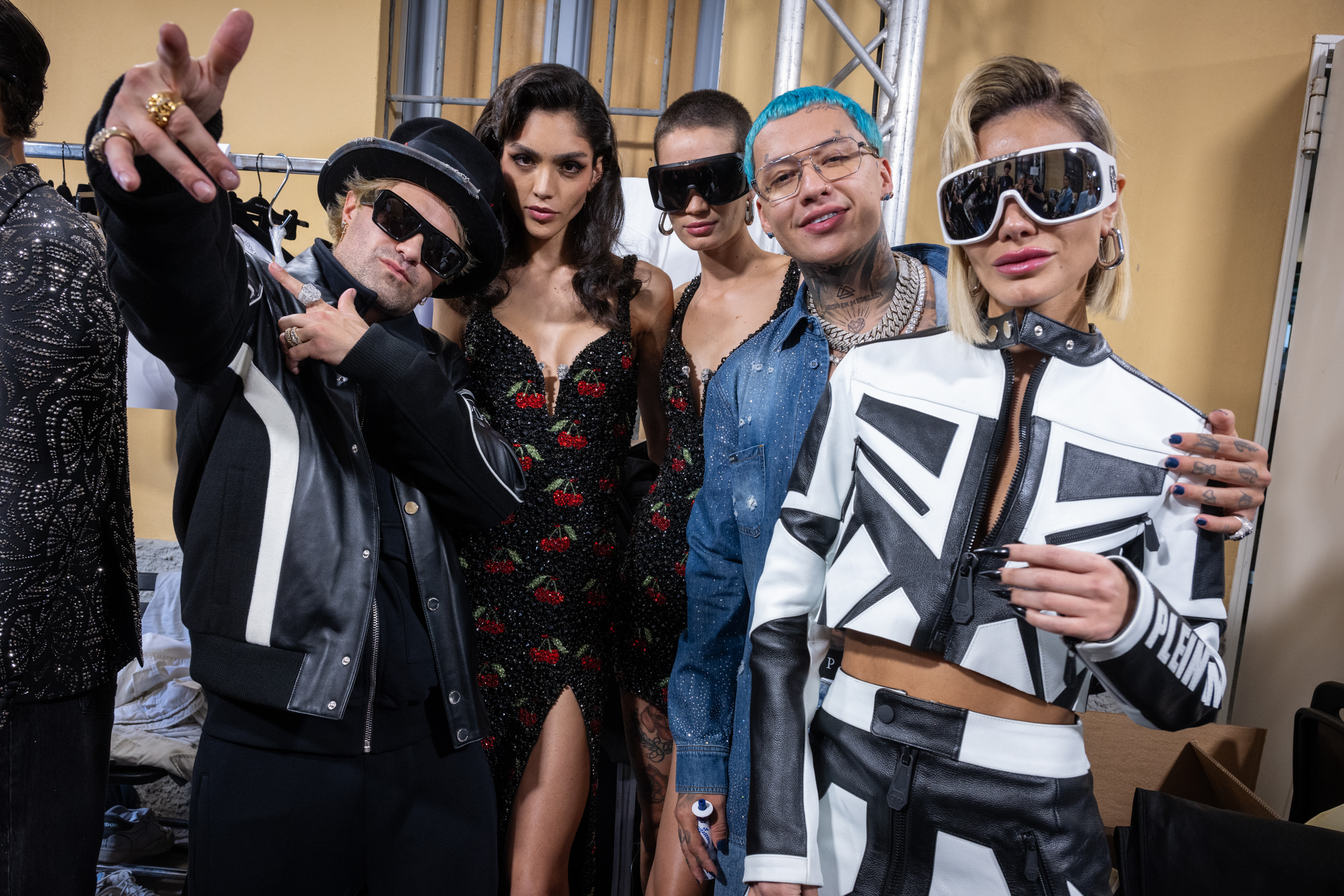 Philipp Plein Spring 2025 Fashion Show Backstage