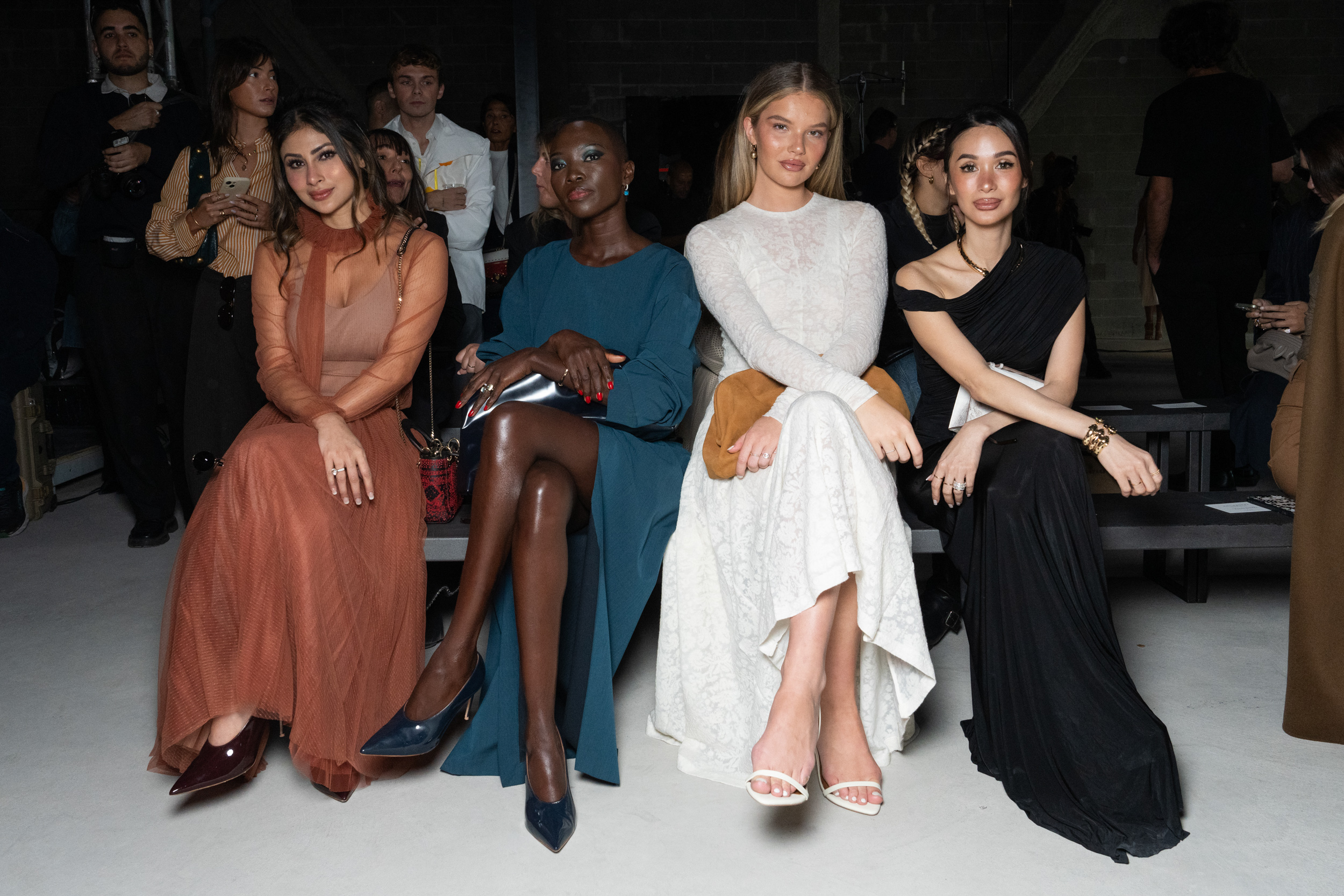 Philosophy Di Lorenzo Serafini Spring 2025 Fashion Show Front Row