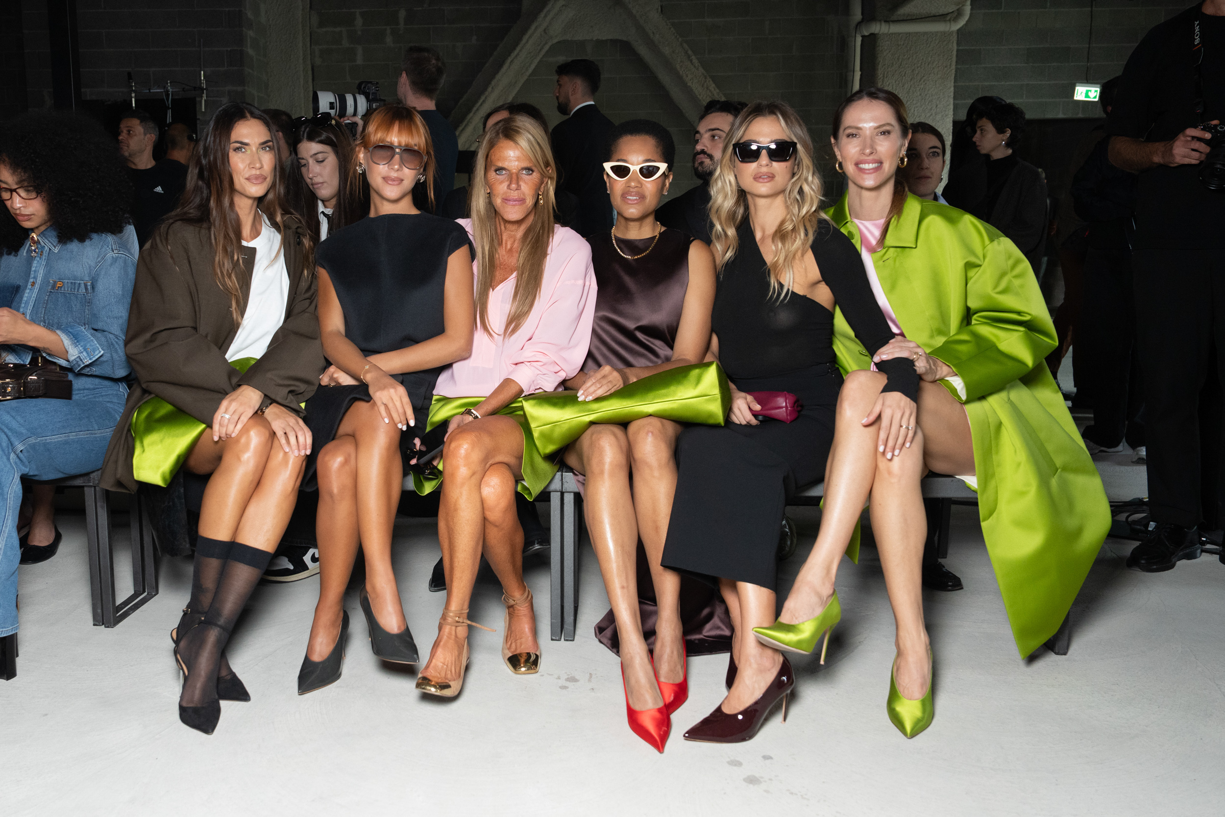 Philosophy Di Lorenzo Serafini Spring 2025 Fashion Show Front Row