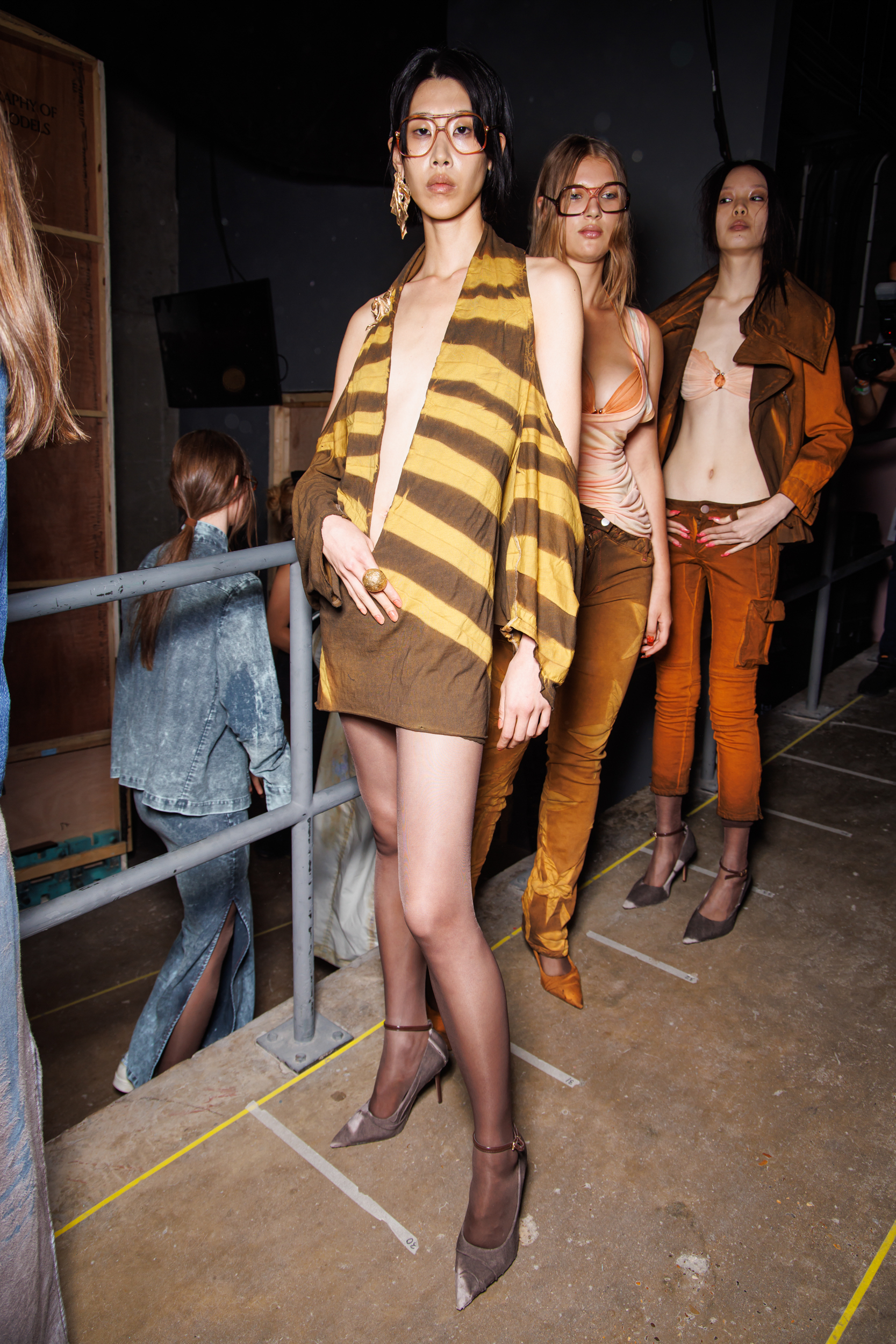 Masha Popova Spring 2025 Fashion Show Backstage