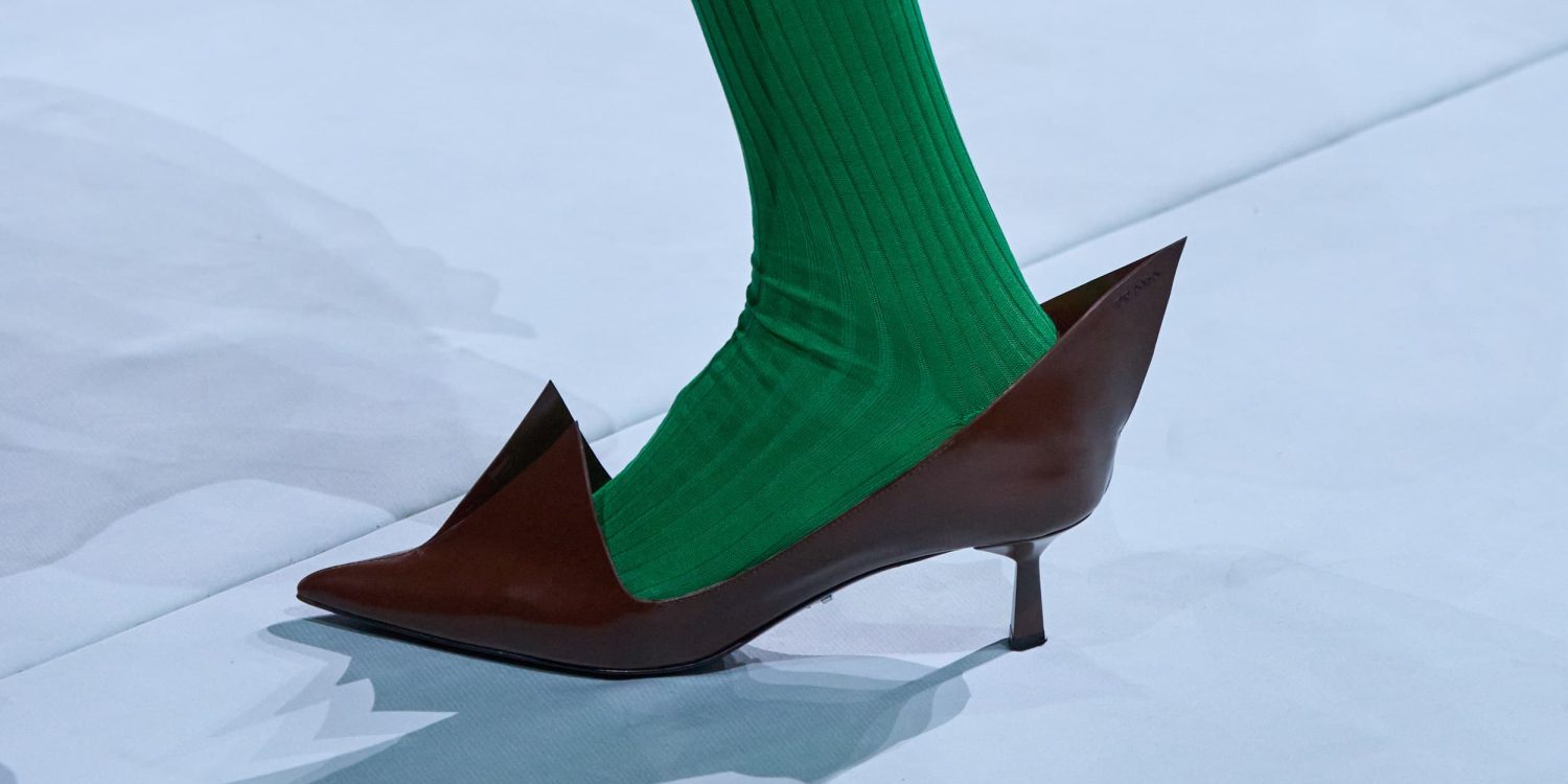 The best shoes of the spring 2025 fashion show season detail photo of prada fashion show