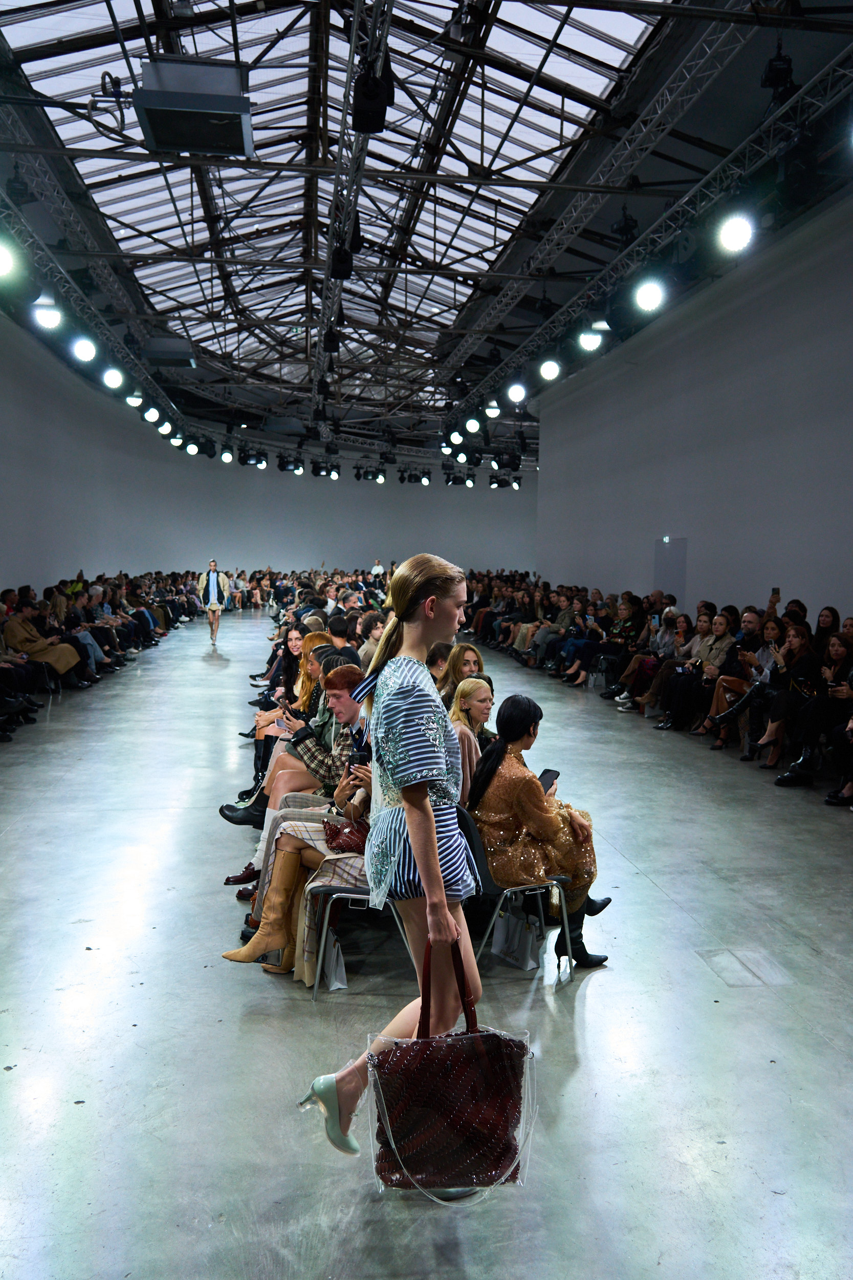 Rabanne Spring 2025 Fashion Show Atmosphere