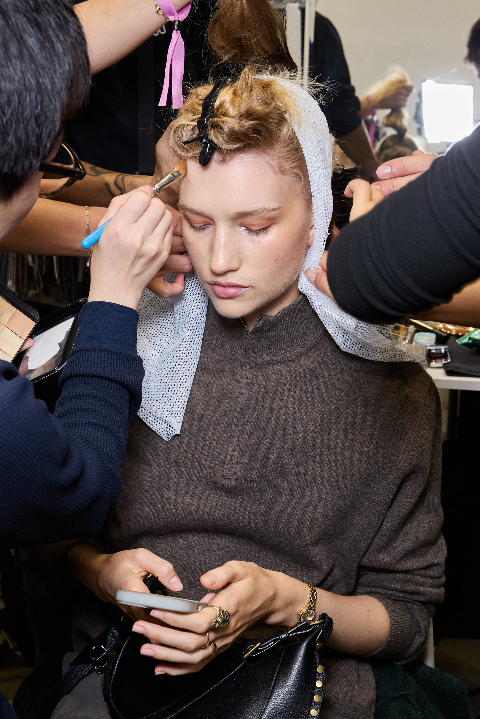 Rabanne Spring 2025 Fashion Show Backstage