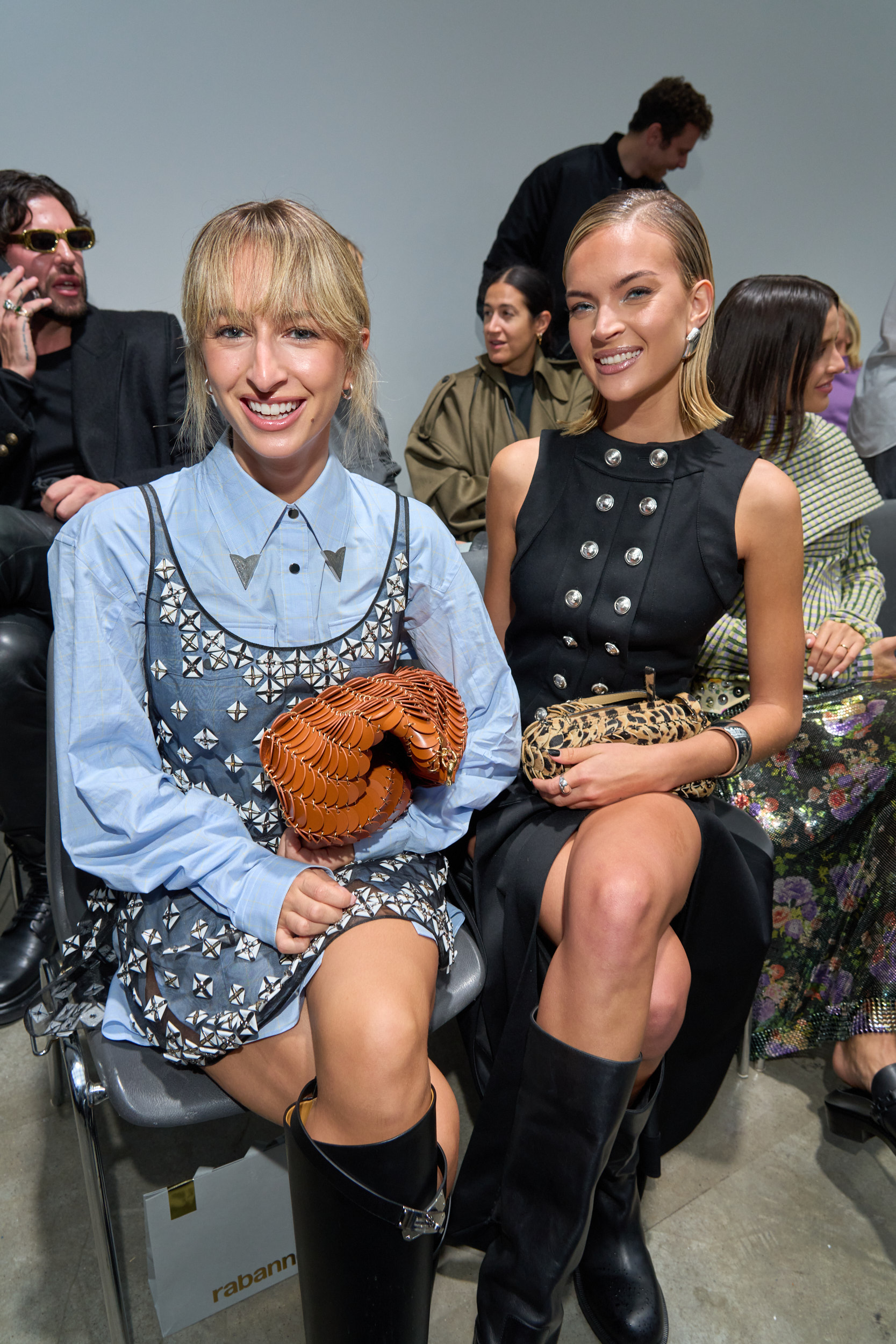 Rabanne Spring 2025 Fashion Show Front Row