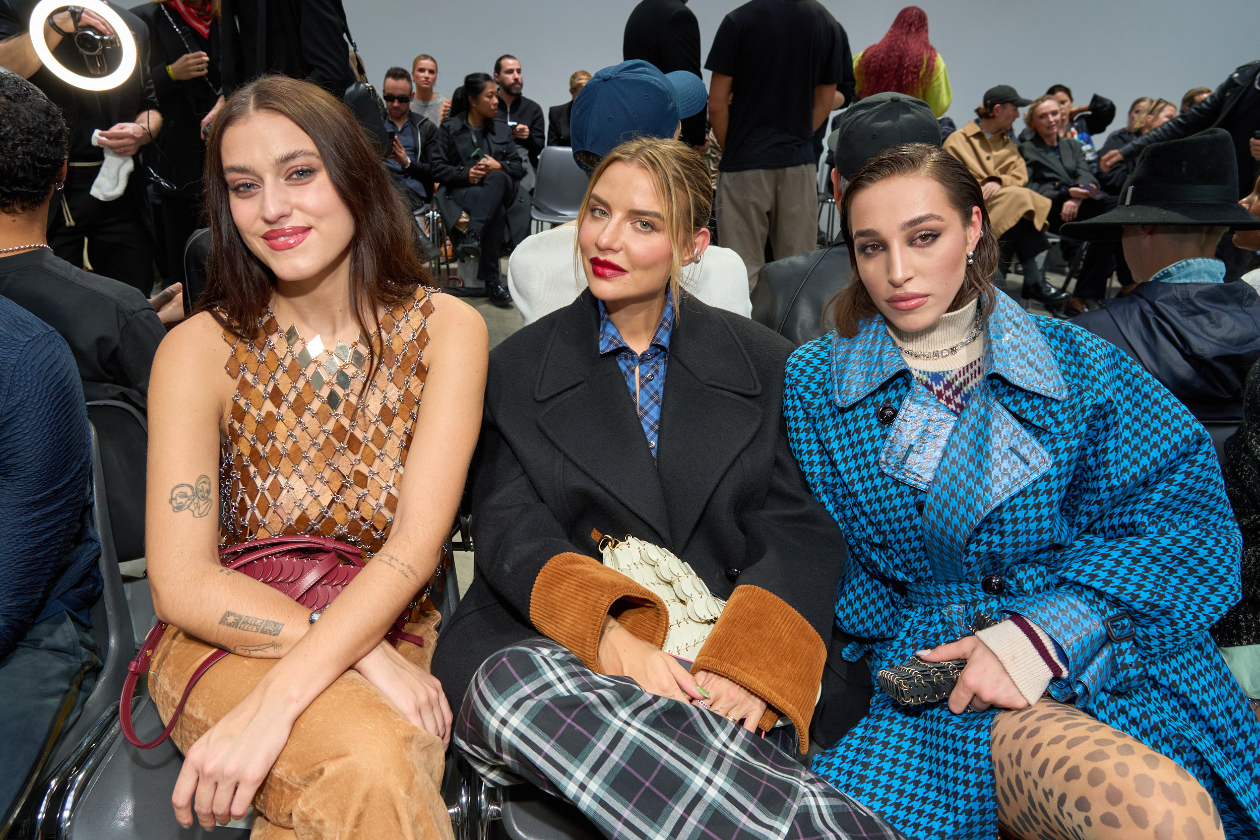 Rabanne Spring 2025 Fashion Show Front Row